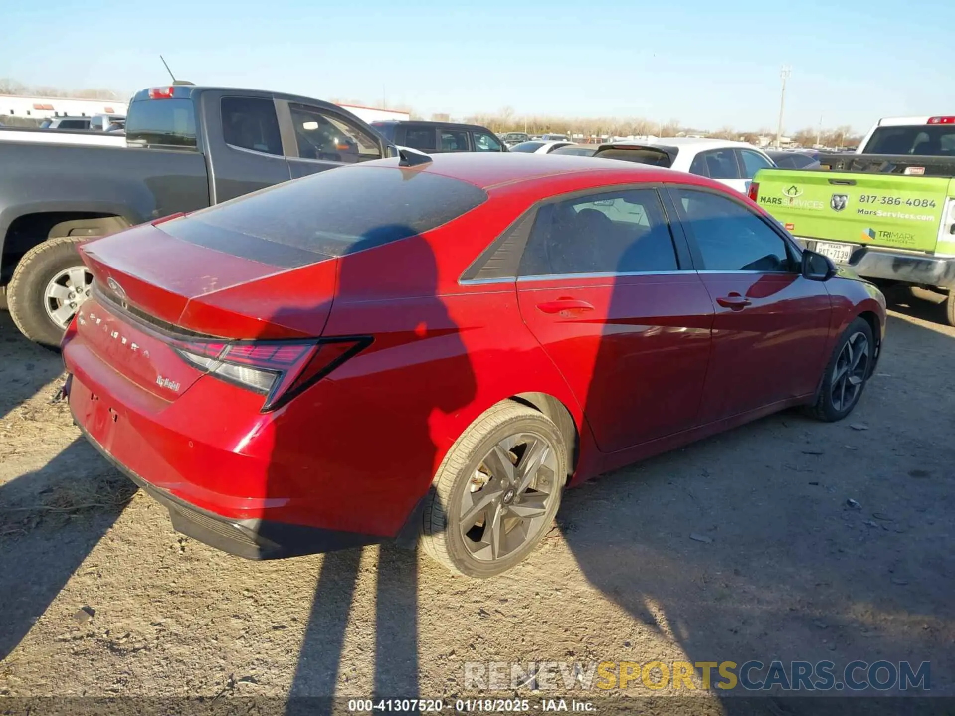 4 fotografías del automóvil dañado KMHLN4AJ9MU010243 HYUNDAI ELANTRA HYBRID 2021