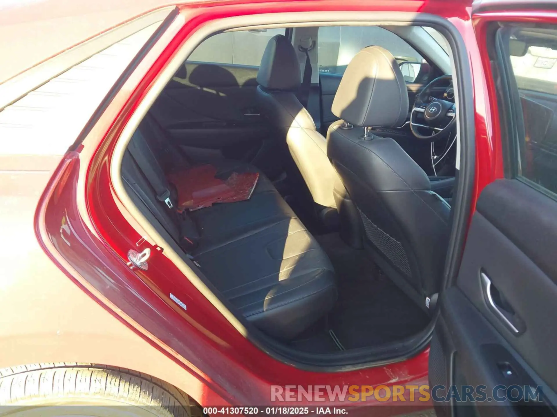 8 fotografías del automóvil dañado KMHLN4AJ9MU010243 HYUNDAI ELANTRA HYBRID 2021