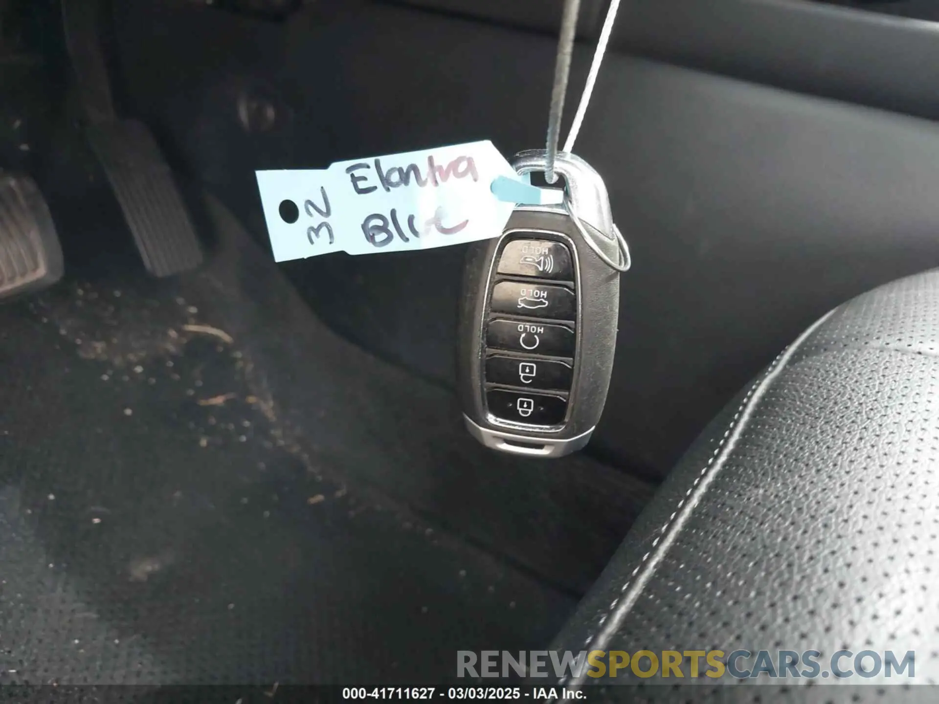 11 fotografías del automóvil dañado KMHLN4AJXMU007769 HYUNDAI ELANTRA HYBRID 2021