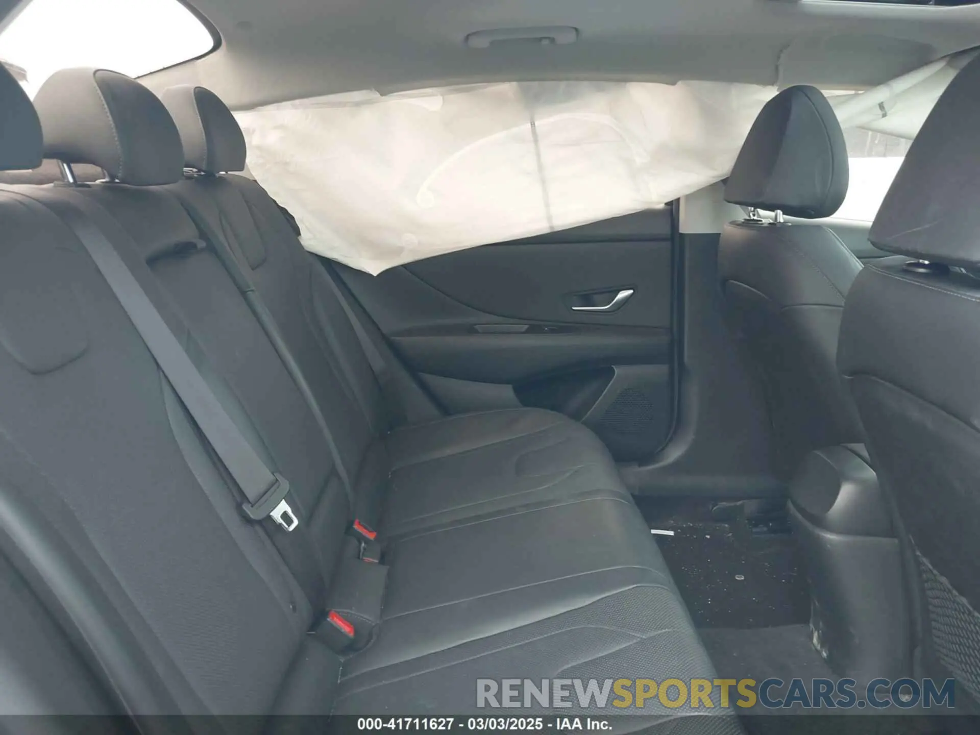 8 fotografías del automóvil dañado KMHLN4AJXMU007769 HYUNDAI ELANTRA HYBRID 2021