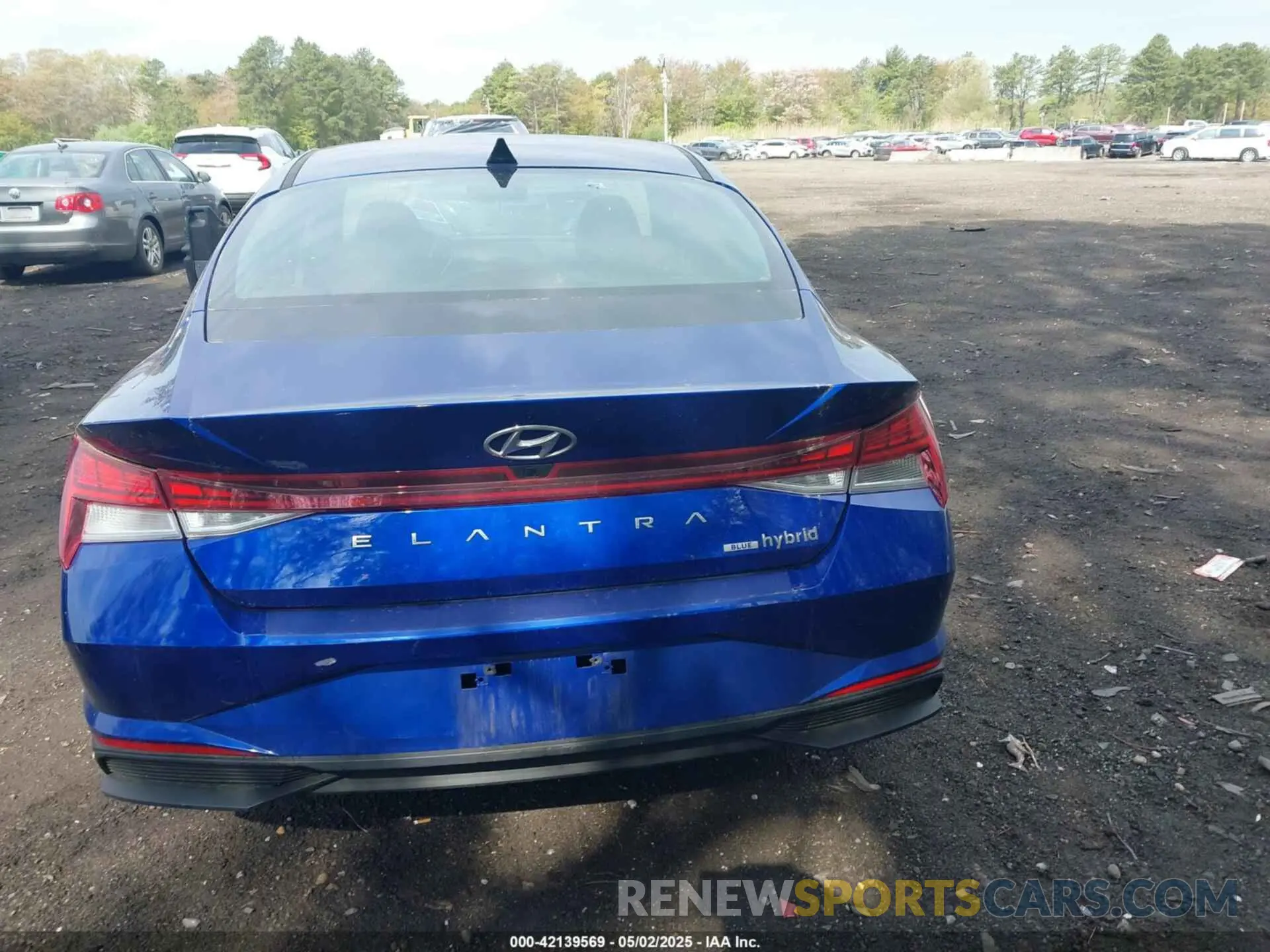 16 fotografías del automóvil dañado KMHLM4AJ0NU023998 HYUNDAI ELANTRA HYBRID 2022