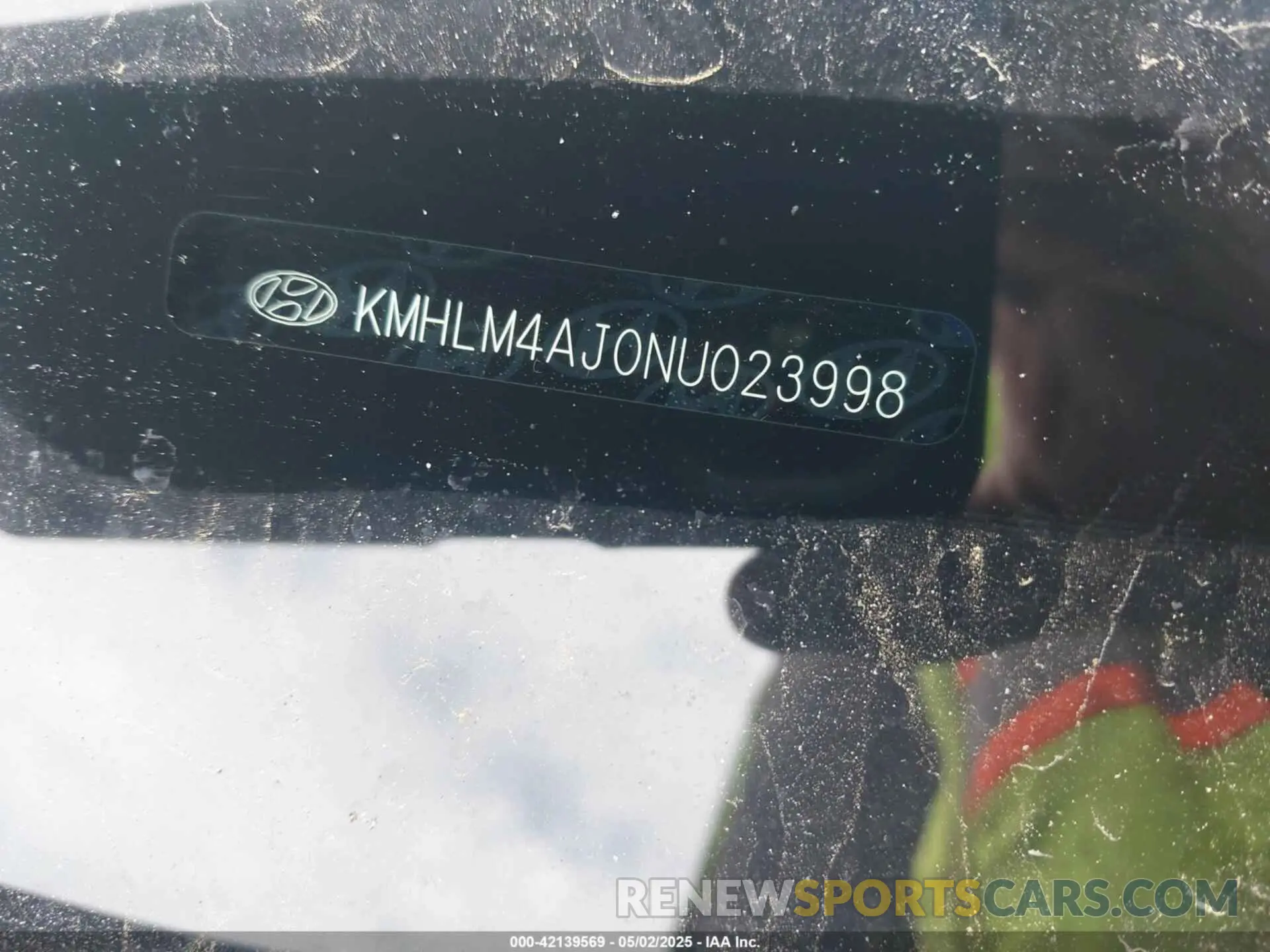 17 fotografías del automóvil dañado KMHLM4AJ0NU023998 HYUNDAI ELANTRA HYBRID 2022