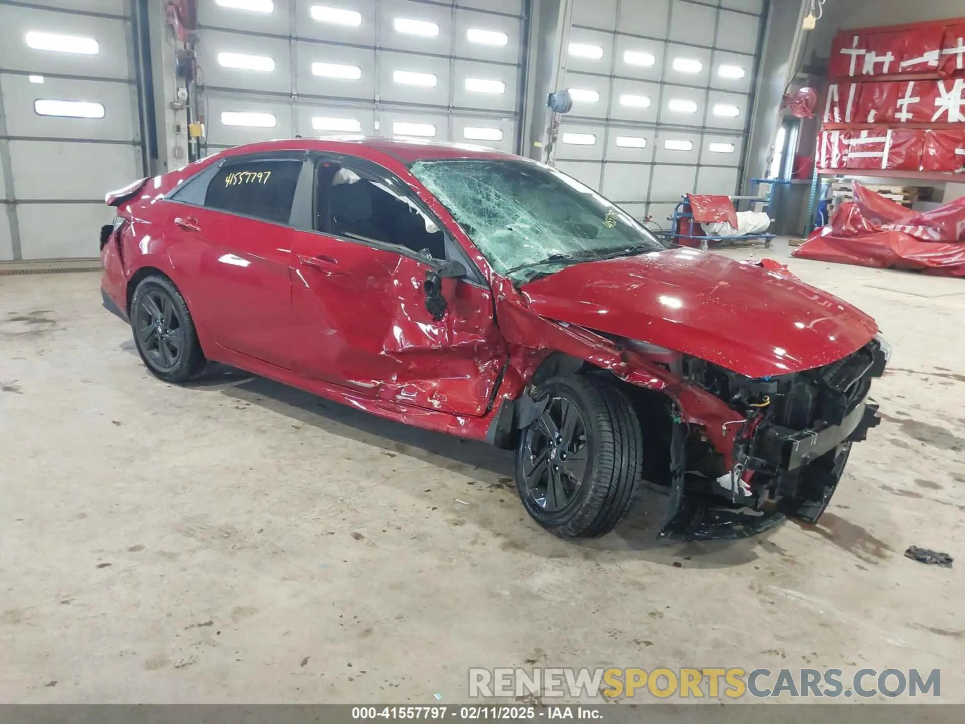 1 fotografías del automóvil dañado KMHLM4AJ7NU030804 HYUNDAI ELANTRA HYBRID 2022