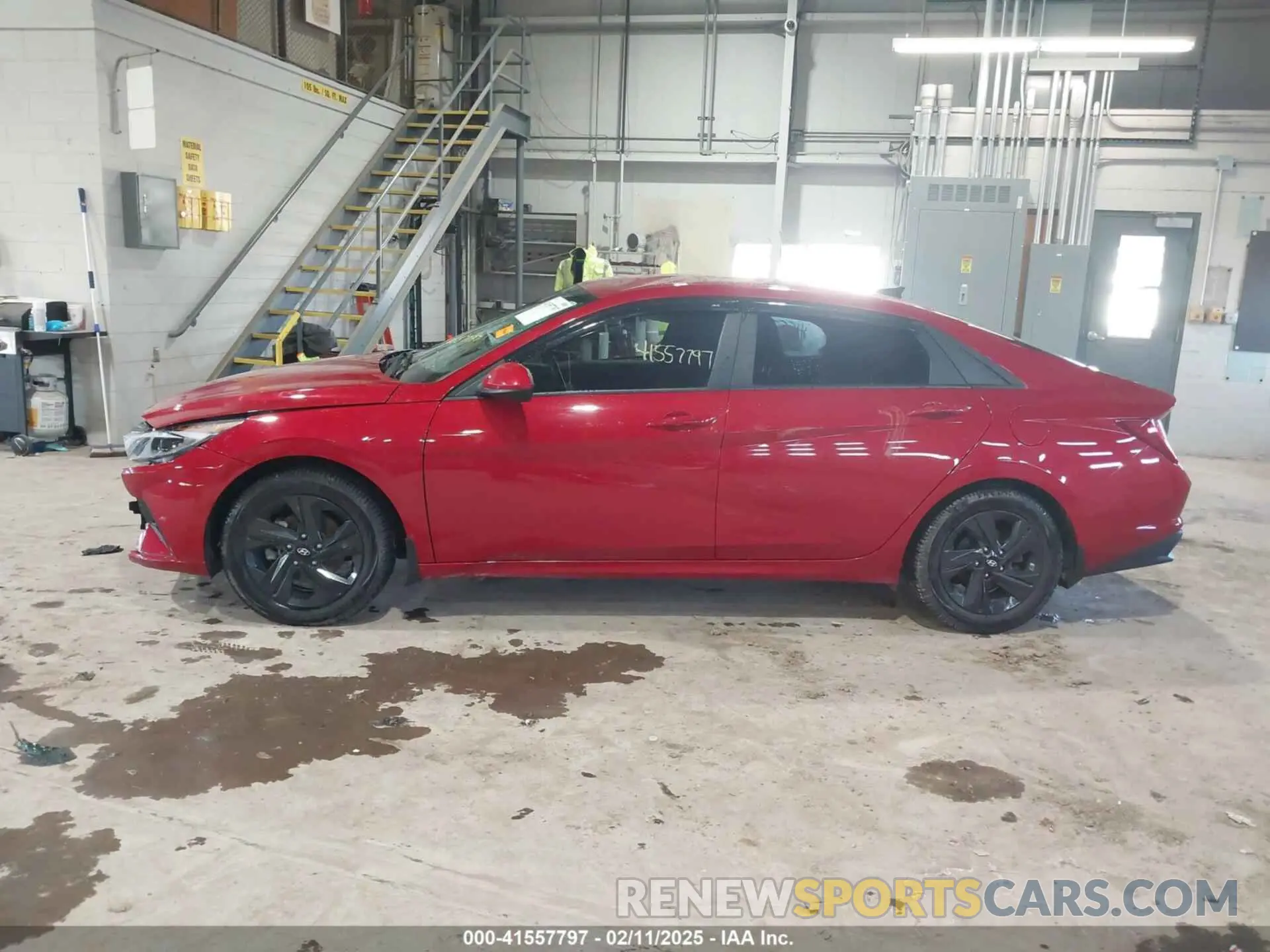 14 fotografías del automóvil dañado KMHLM4AJ7NU030804 HYUNDAI ELANTRA HYBRID 2022