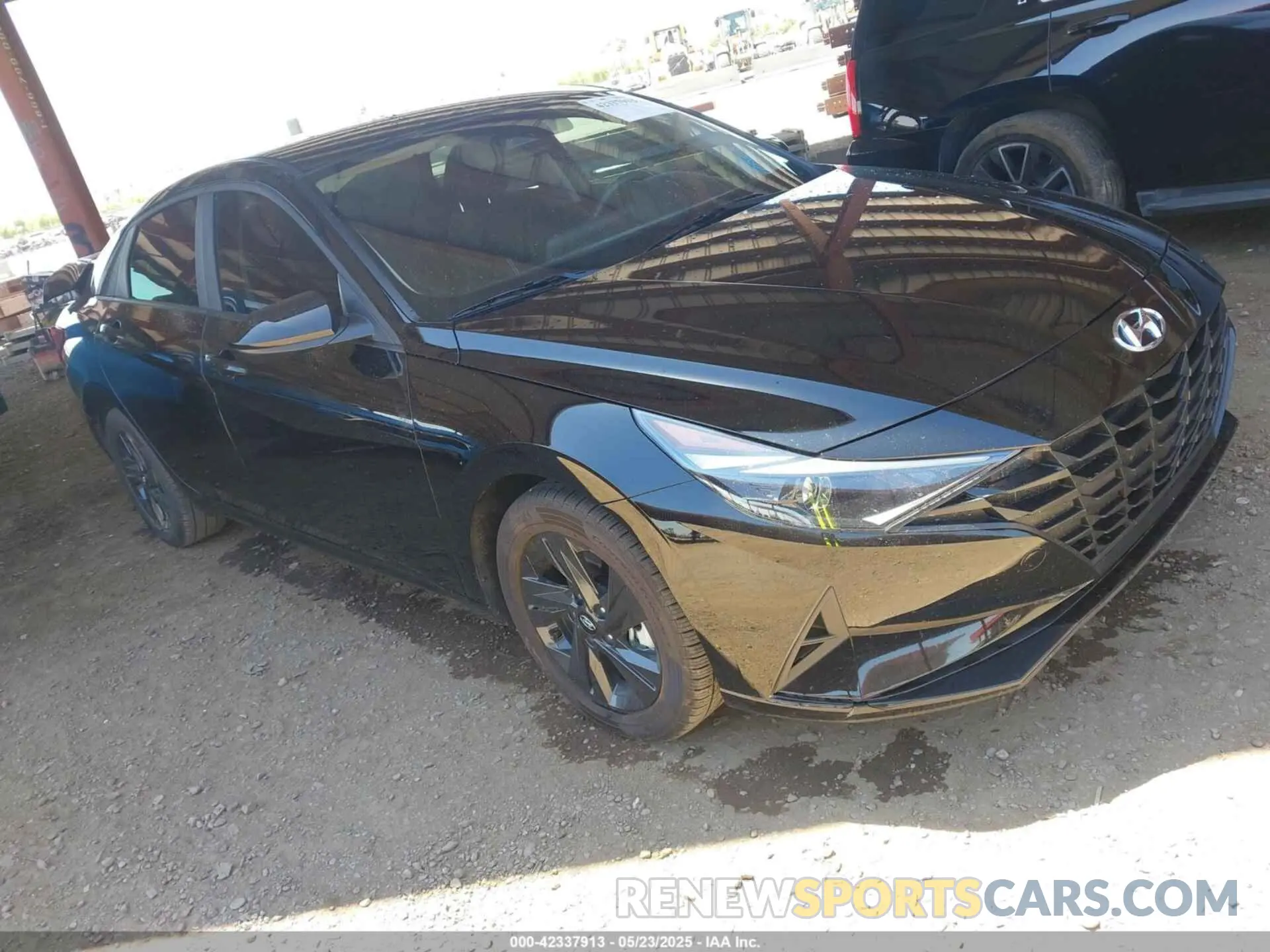 1 fotografías del automóvil dañado KMHLM4AJ8NU032349 HYUNDAI ELANTRA HYBRID 2022
