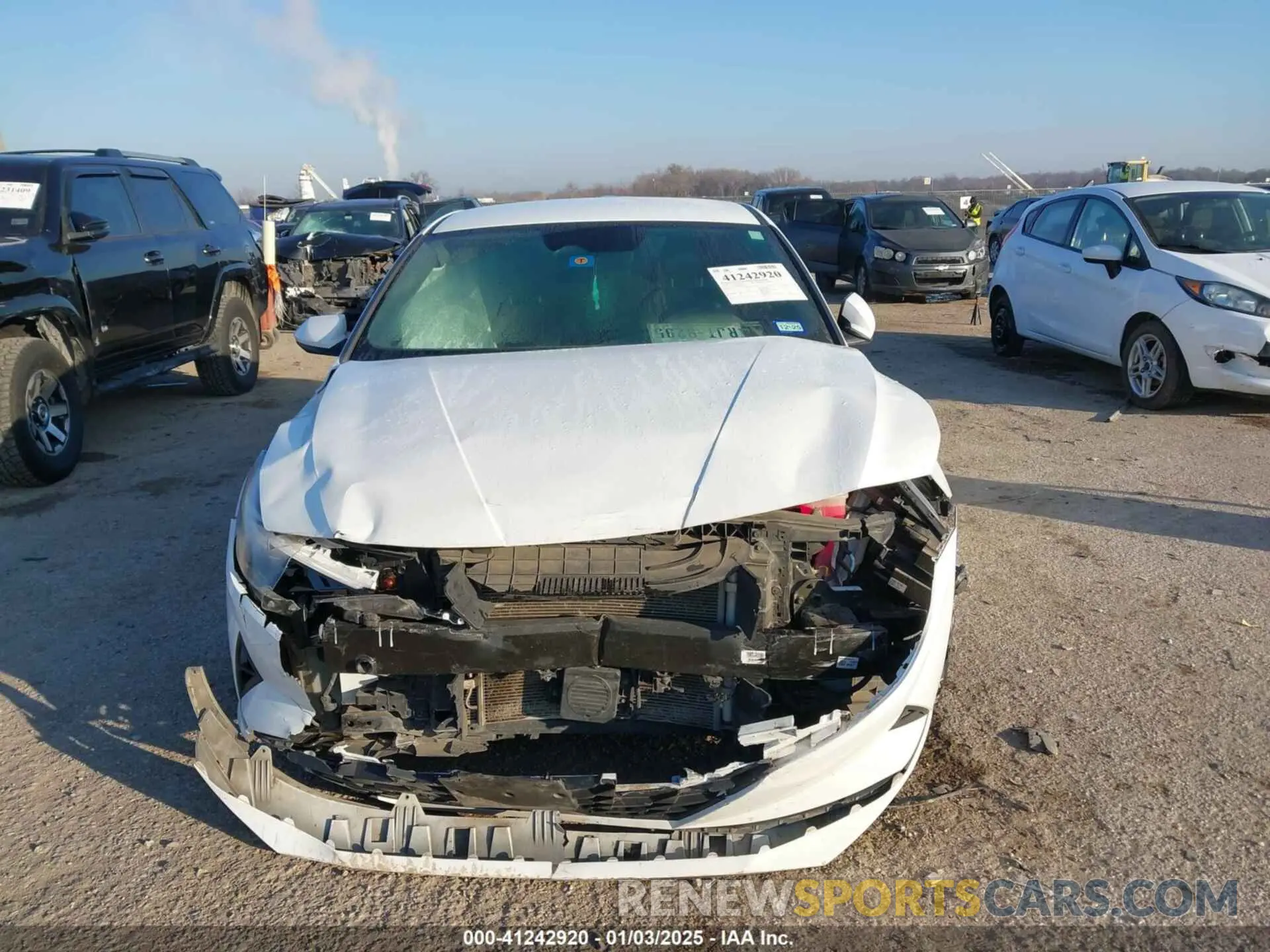 11 fotografías del automóvil dañado KMHLM4AJXNU017349 HYUNDAI ELANTRA HYBRID 2022