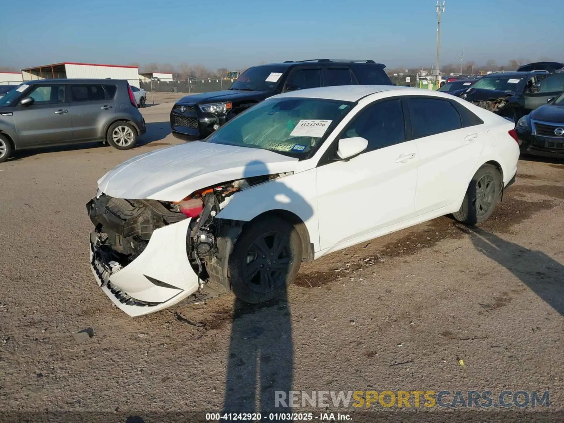 2 fotografías del automóvil dañado KMHLM4AJXNU017349 HYUNDAI ELANTRA HYBRID 2022