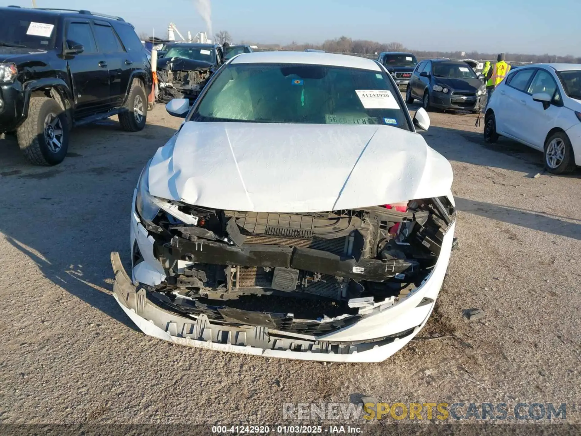 6 fotografías del automóvil dañado KMHLM4AJXNU017349 HYUNDAI ELANTRA HYBRID 2022