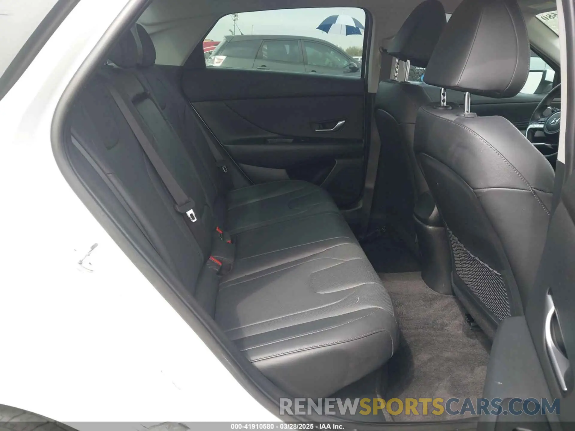 8 fotografías del automóvil dañado KMHLN4AJ1NU020606 HYUNDAI ELANTRA HYBRID 2022