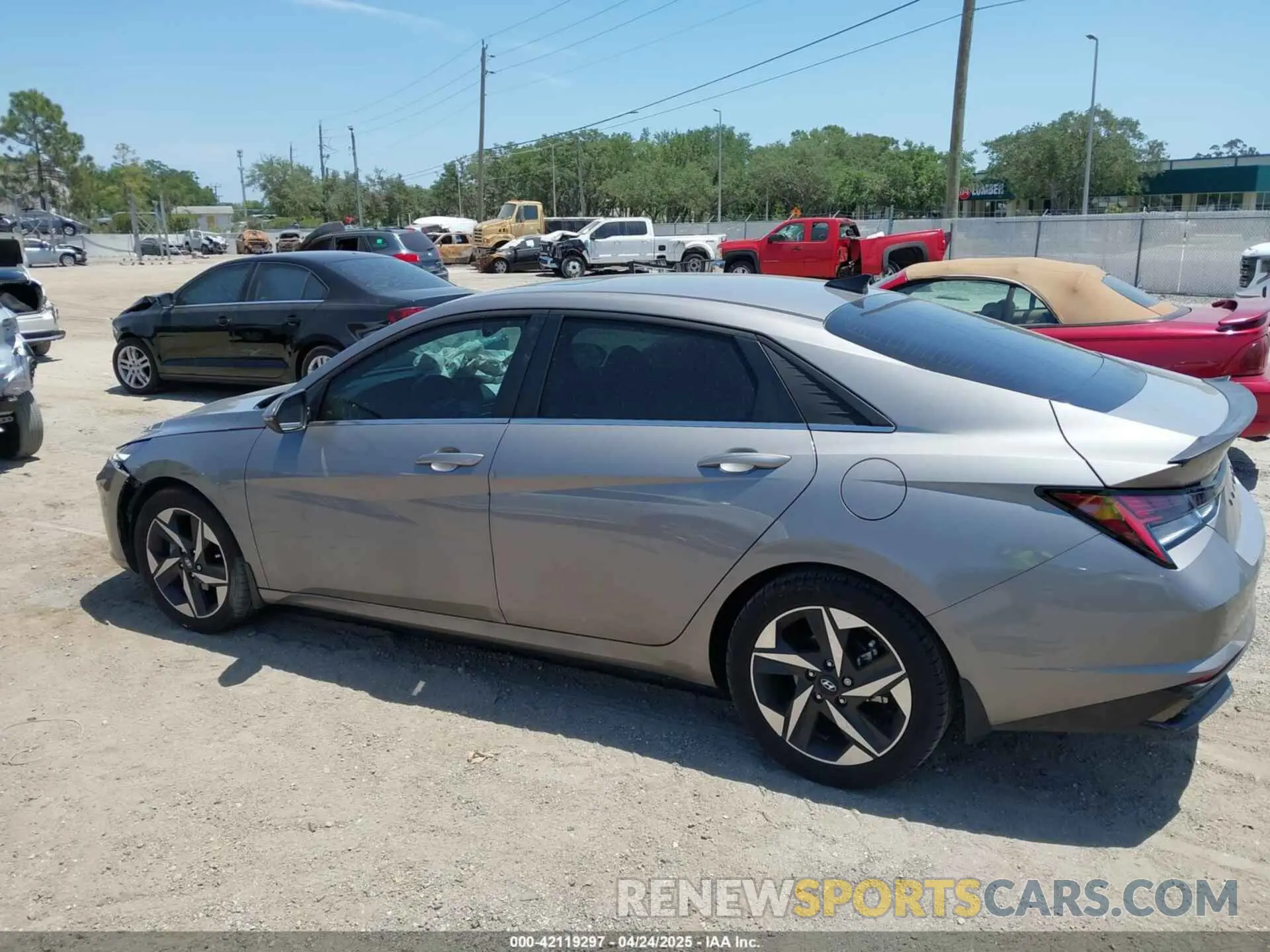 15 fotografías del automóvil dañado KMHLN4AJ1NU027118 HYUNDAI ELANTRA HYBRID 2022