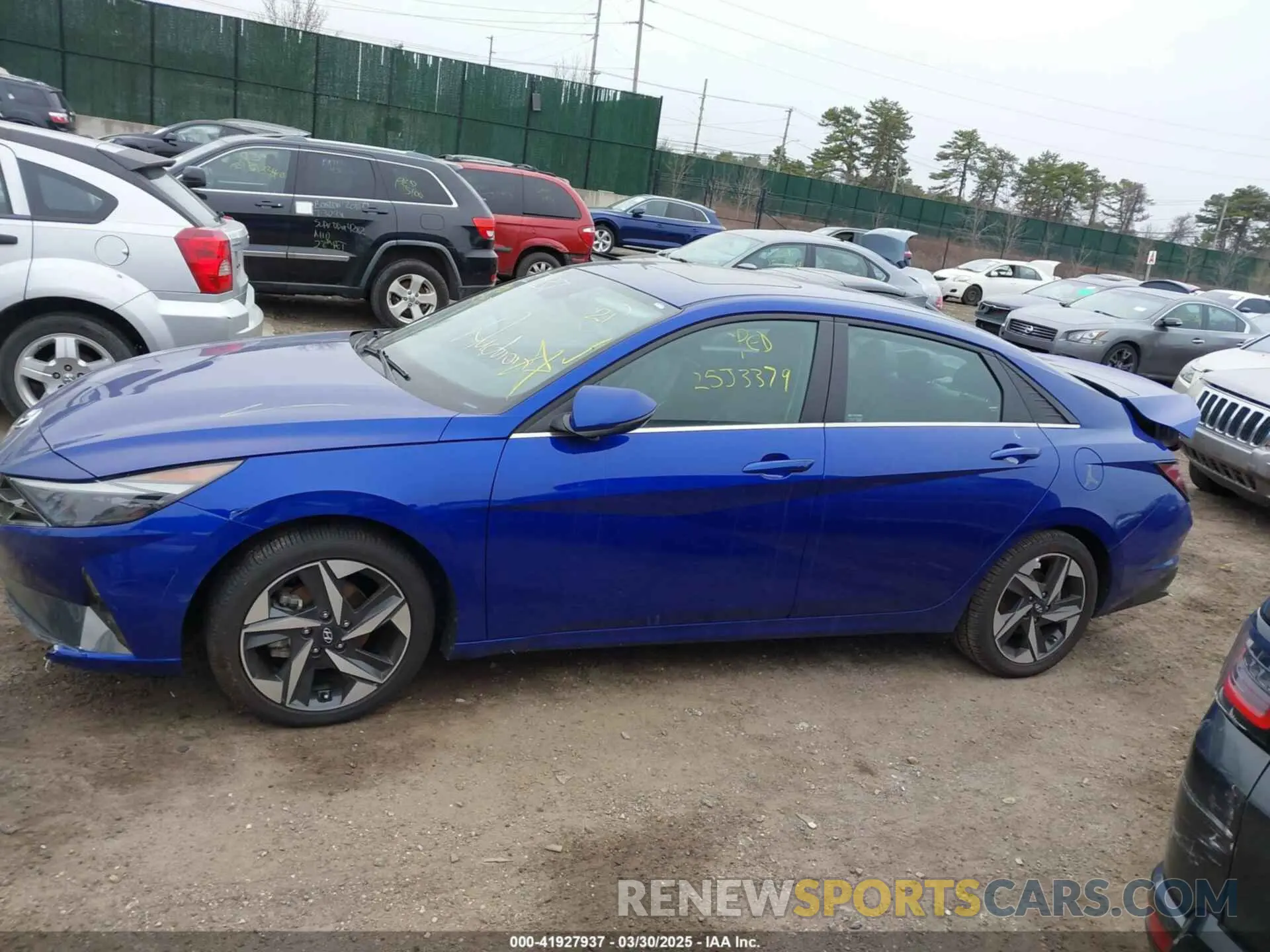 13 fotografías del automóvil dañado KMHLN4AJ4NU019787 HYUNDAI ELANTRA HYBRID 2022