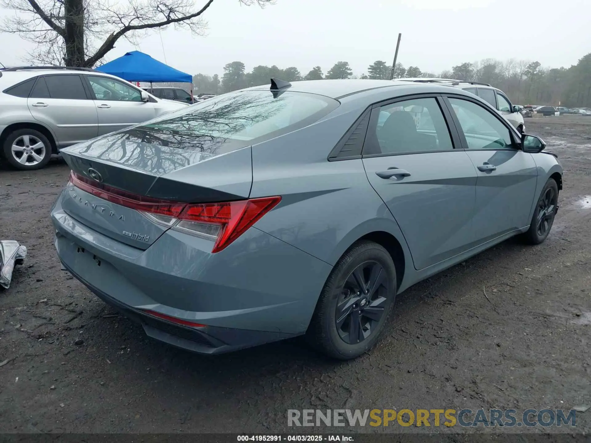 4 fotografías del automóvil dañado KMHLM4AJ0PU039539 HYUNDAI ELANTRA HYBRID 2023