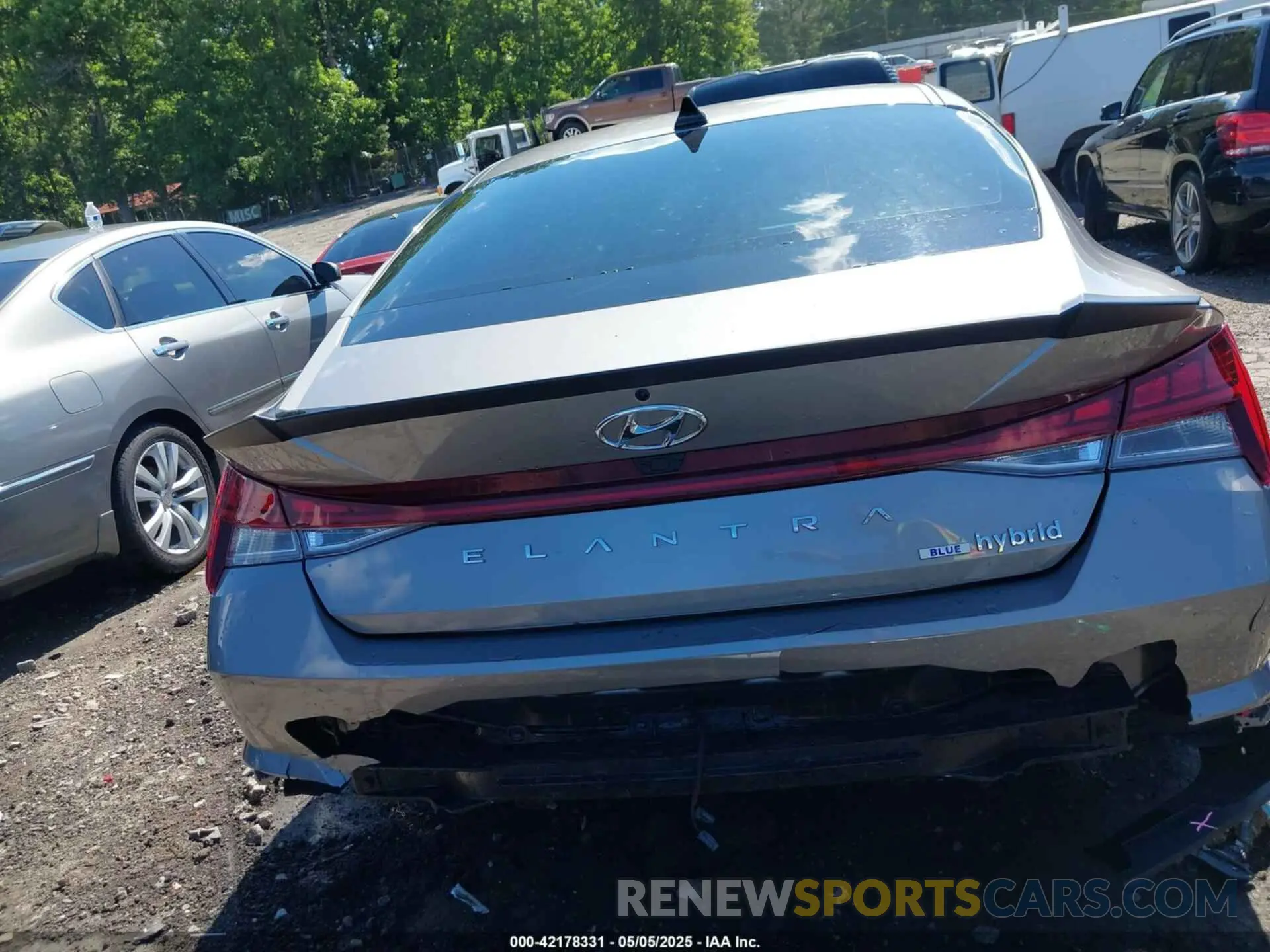 16 fotografías del automóvil dañado KMHLM4AJ1PU081654 HYUNDAI ELANTRA HYBRID 2023