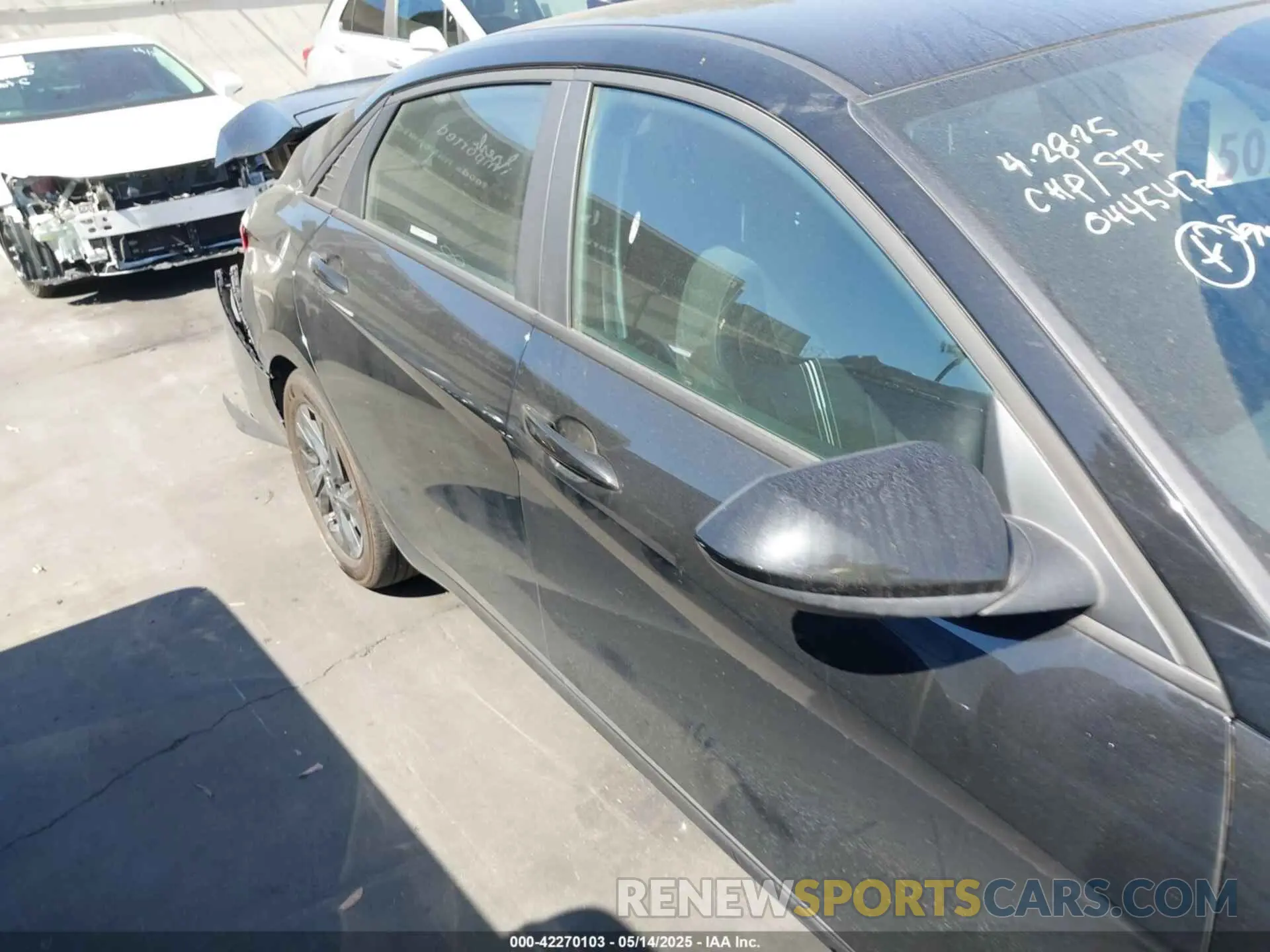 14 fotografías del automóvil dañado KMHLM4AJ2PU044547 HYUNDAI ELANTRA HYBRID 2023