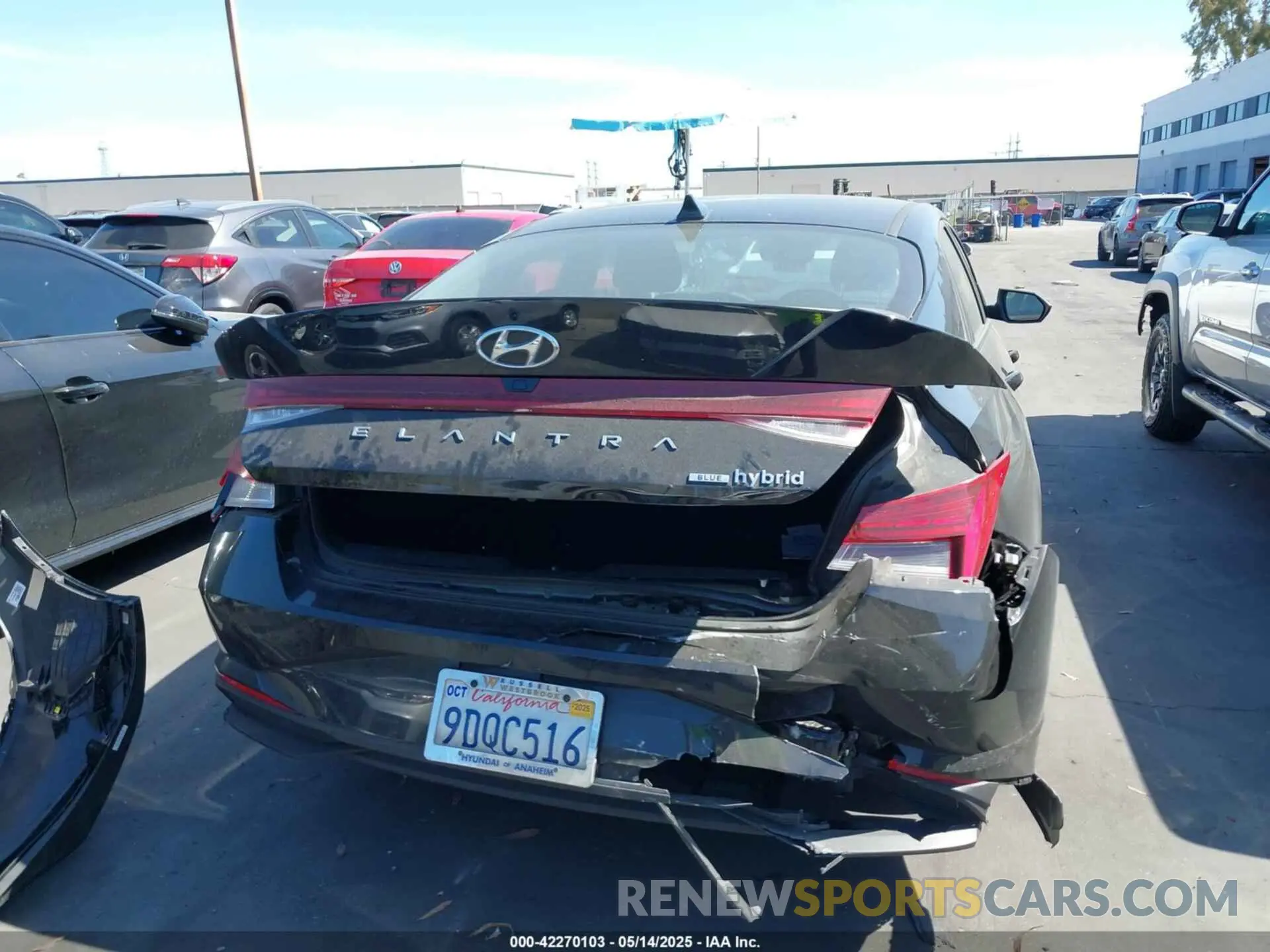 17 fotografías del automóvil dañado KMHLM4AJ2PU044547 HYUNDAI ELANTRA HYBRID 2023