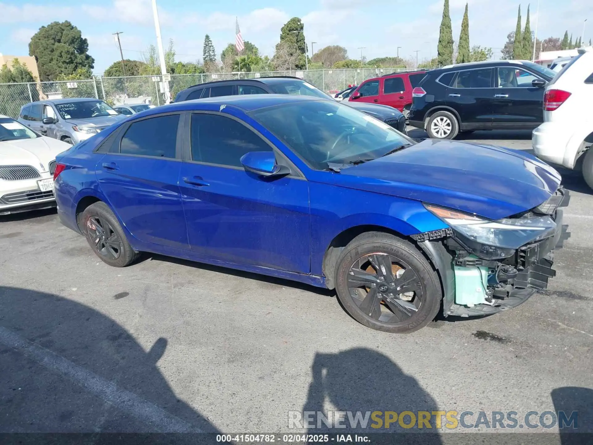 14 fotografías del automóvil dañado KMHLM4AJ4PU082409 HYUNDAI ELANTRA HYBRID 2023