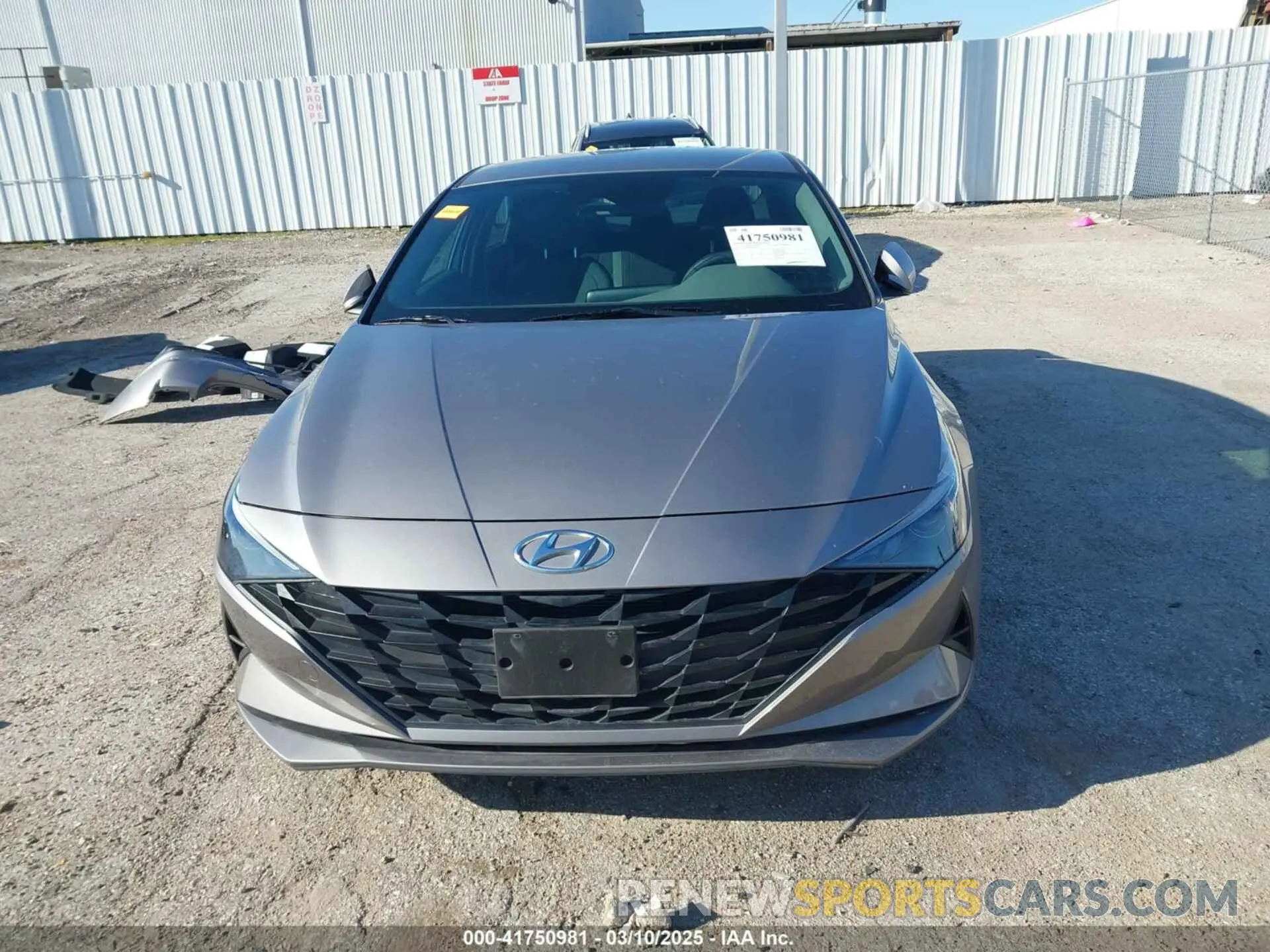 13 fotografías del automóvil dañado KMHLM4AJ4PU083057 HYUNDAI ELANTRA HYBRID 2023