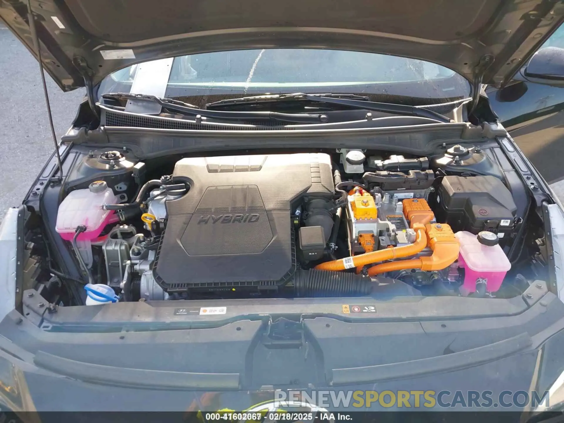 10 fotografías del automóvil dañado KMHLM4AJ5PU043926 HYUNDAI ELANTRA HYBRID 2023