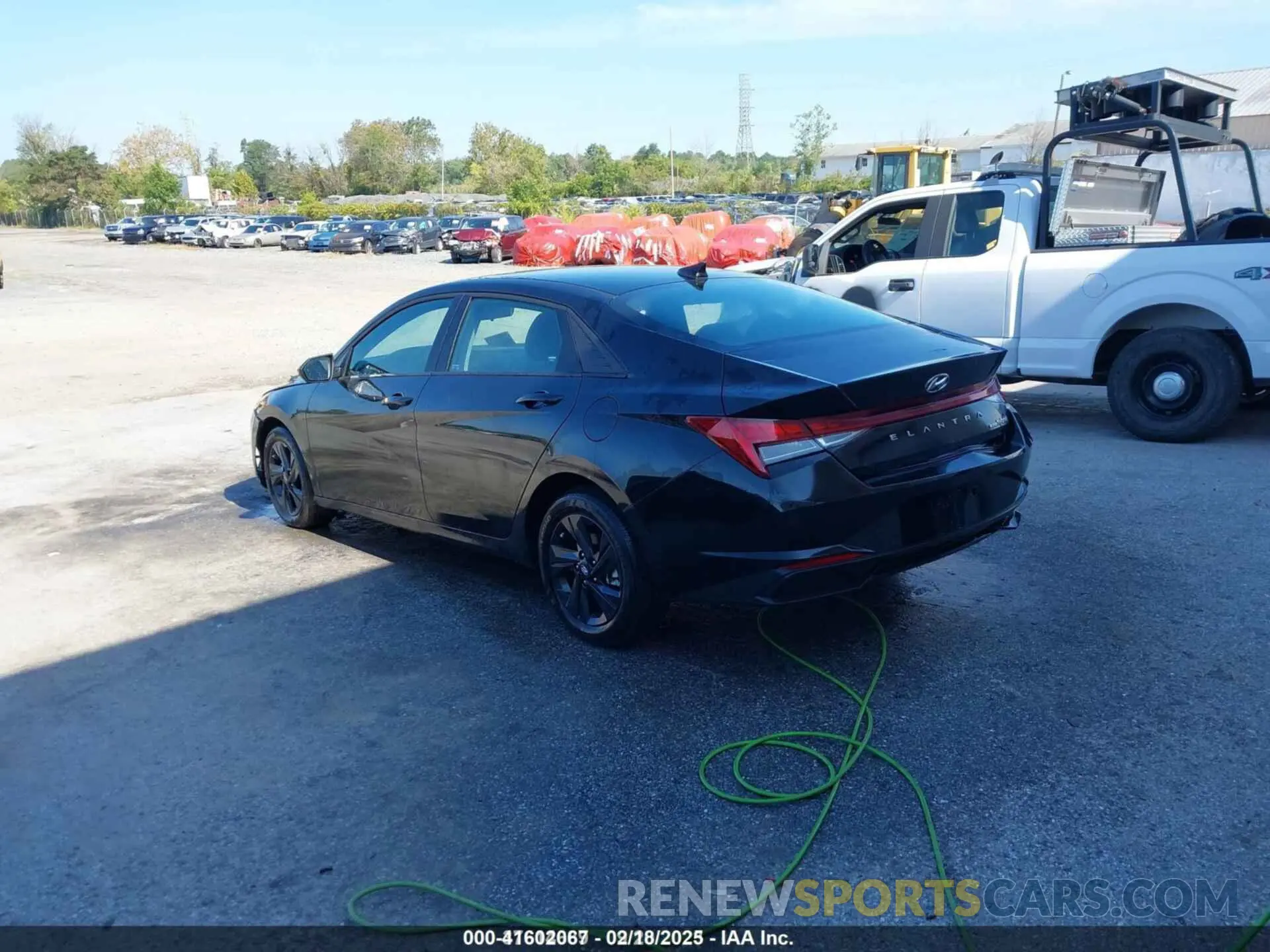 3 fotografías del automóvil dañado KMHLM4AJ5PU043926 HYUNDAI ELANTRA HYBRID 2023