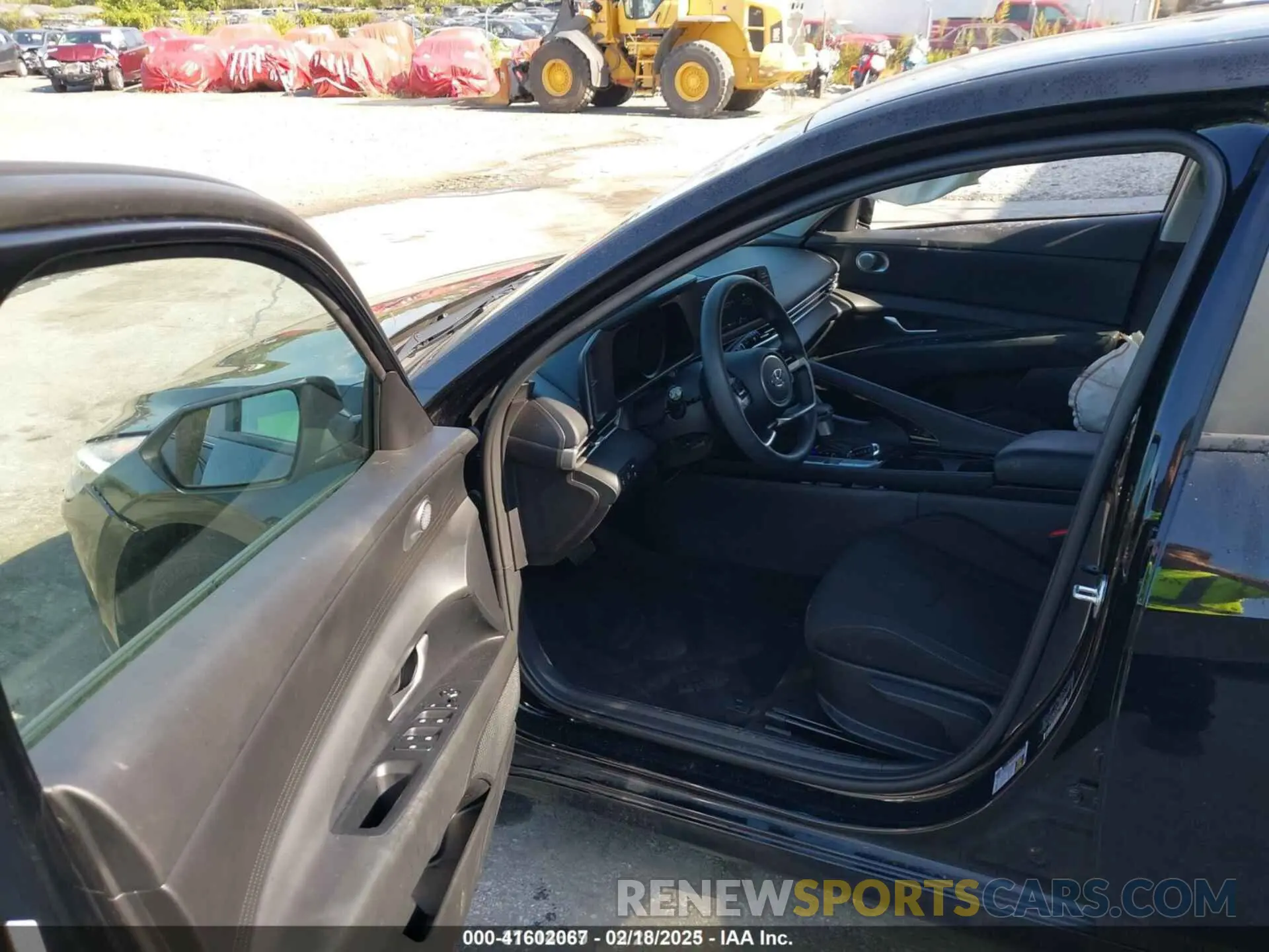 5 fotografías del automóvil dañado KMHLM4AJ5PU043926 HYUNDAI ELANTRA HYBRID 2023