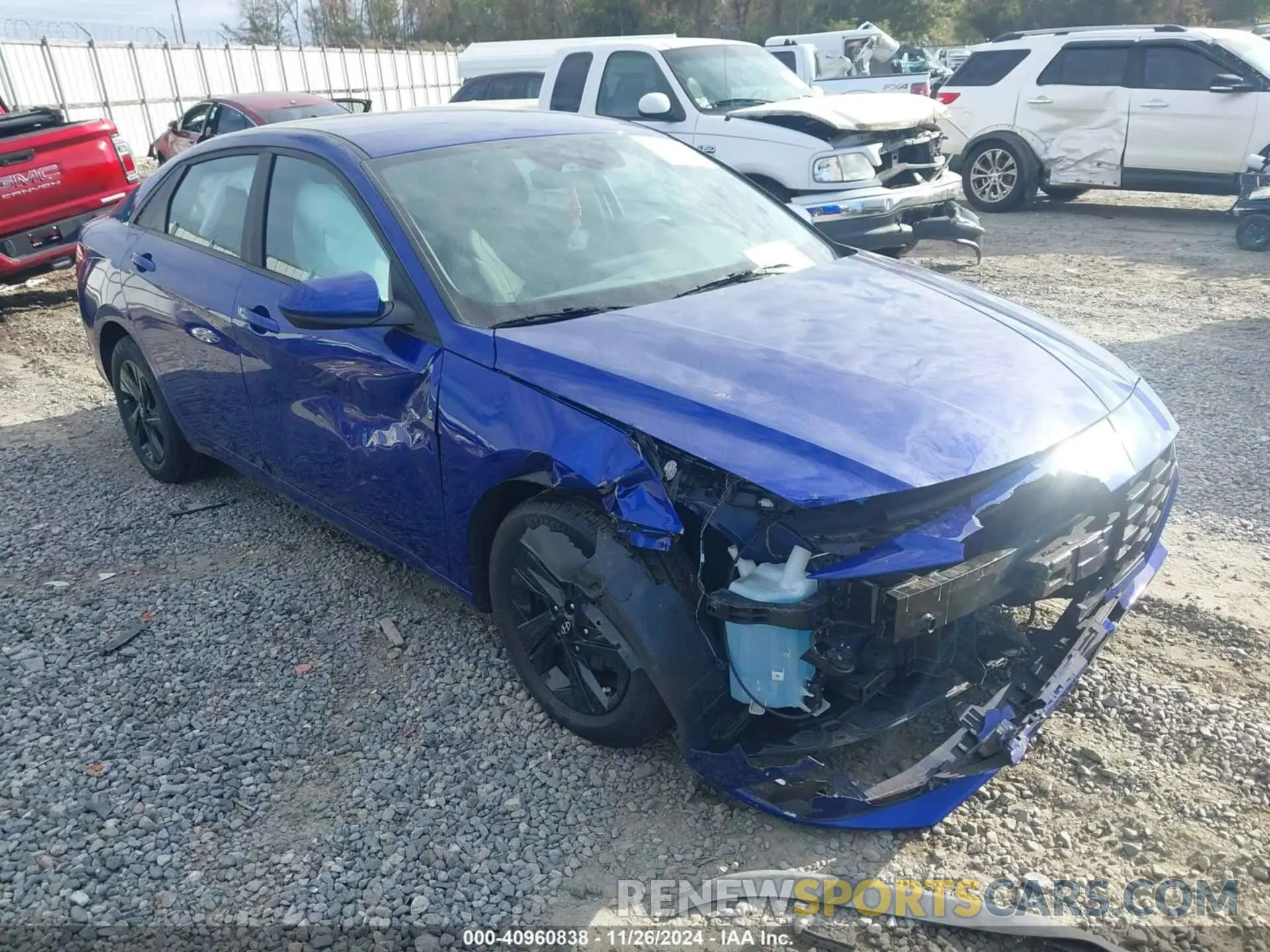 1 fotografías del automóvil dañado KMHLM4AJ5PU082368 HYUNDAI ELANTRA HYBRID 2023