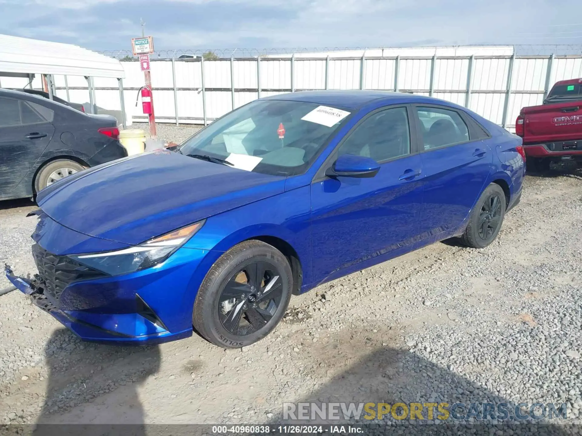 2 fotografías del automóvil dañado KMHLM4AJ5PU082368 HYUNDAI ELANTRA HYBRID 2023