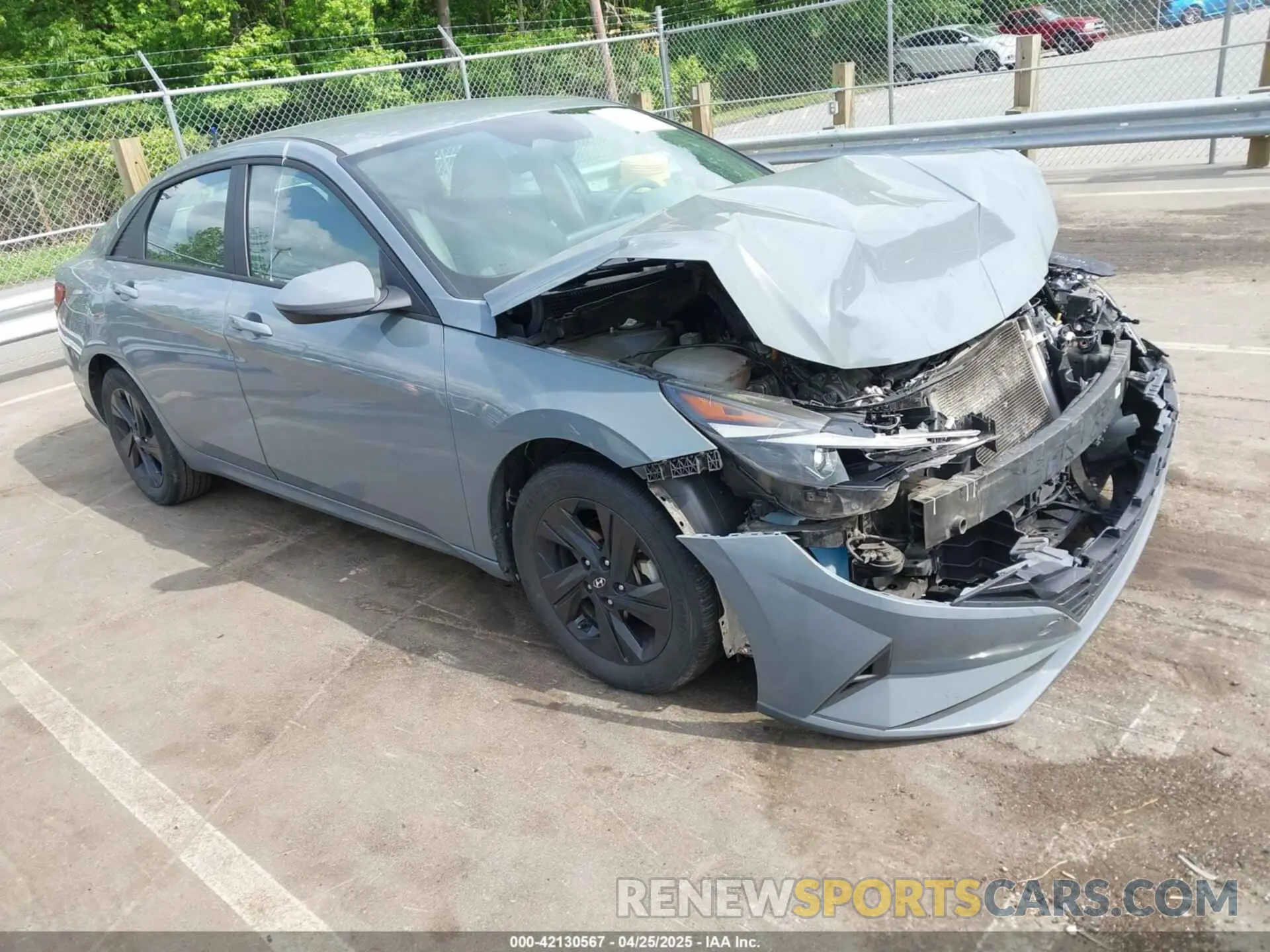 1 fotografías del automóvil dañado KMHLM4AJ6PU033809 HYUNDAI ELANTRA HYBRID 2023