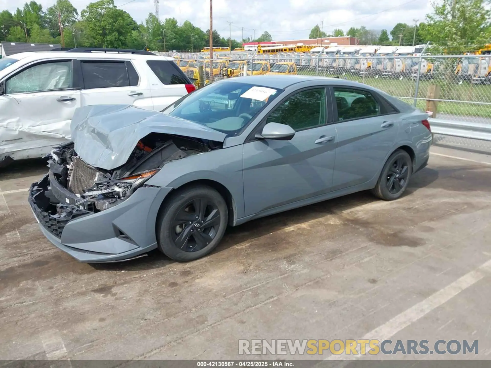 2 fotografías del automóvil dañado KMHLM4AJ6PU033809 HYUNDAI ELANTRA HYBRID 2023