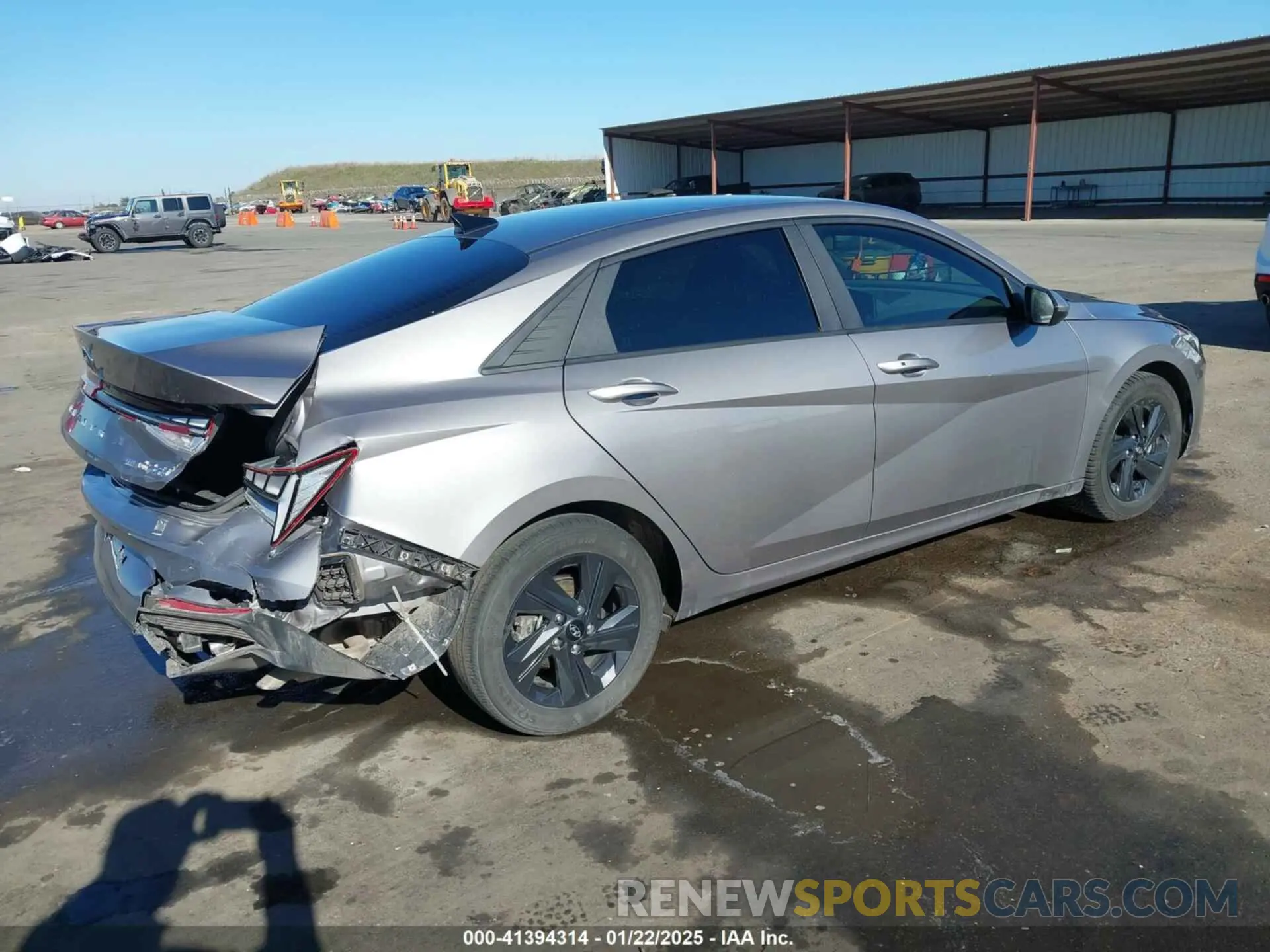 4 fotografías del automóvil dañado KMHLM4AJ7PU059237 HYUNDAI ELANTRA HYBRID 2023