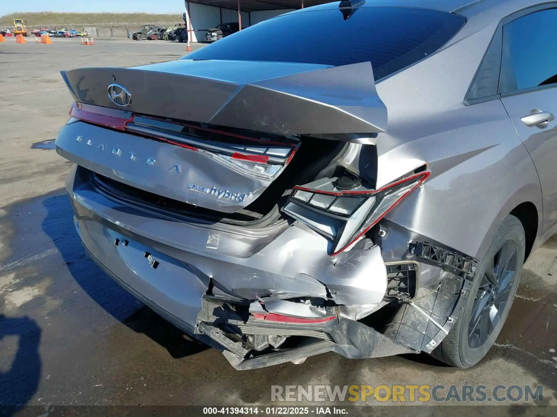 6 fotografías del automóvil dañado KMHLM4AJ7PU059237 HYUNDAI ELANTRA HYBRID 2023