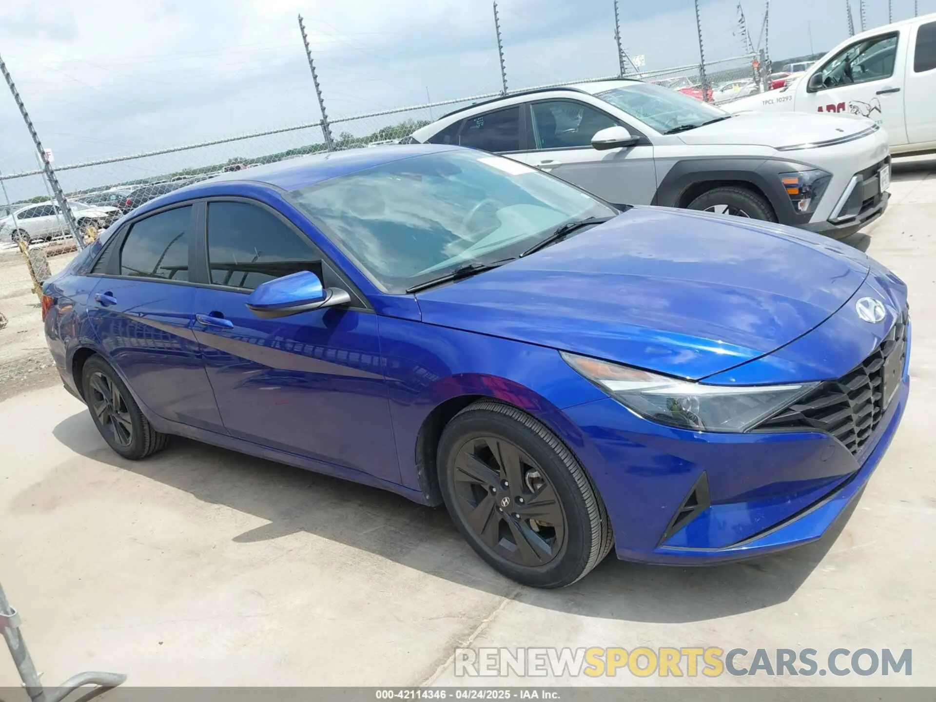 1 fotografías del automóvil dañado KMHLM4AJ8PU033326 HYUNDAI ELANTRA HYBRID 2023