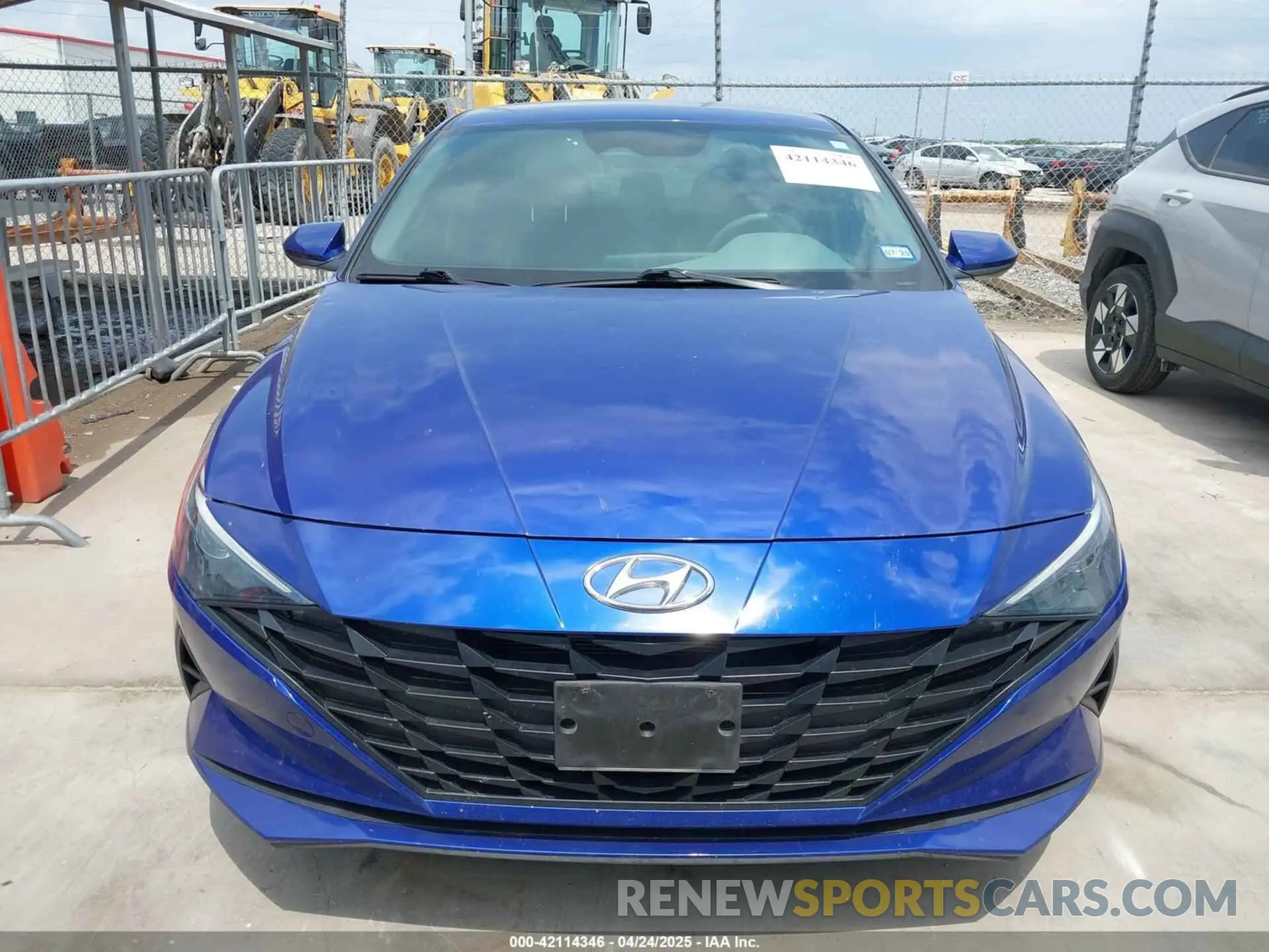 12 fotografías del automóvil dañado KMHLM4AJ8PU033326 HYUNDAI ELANTRA HYBRID 2023