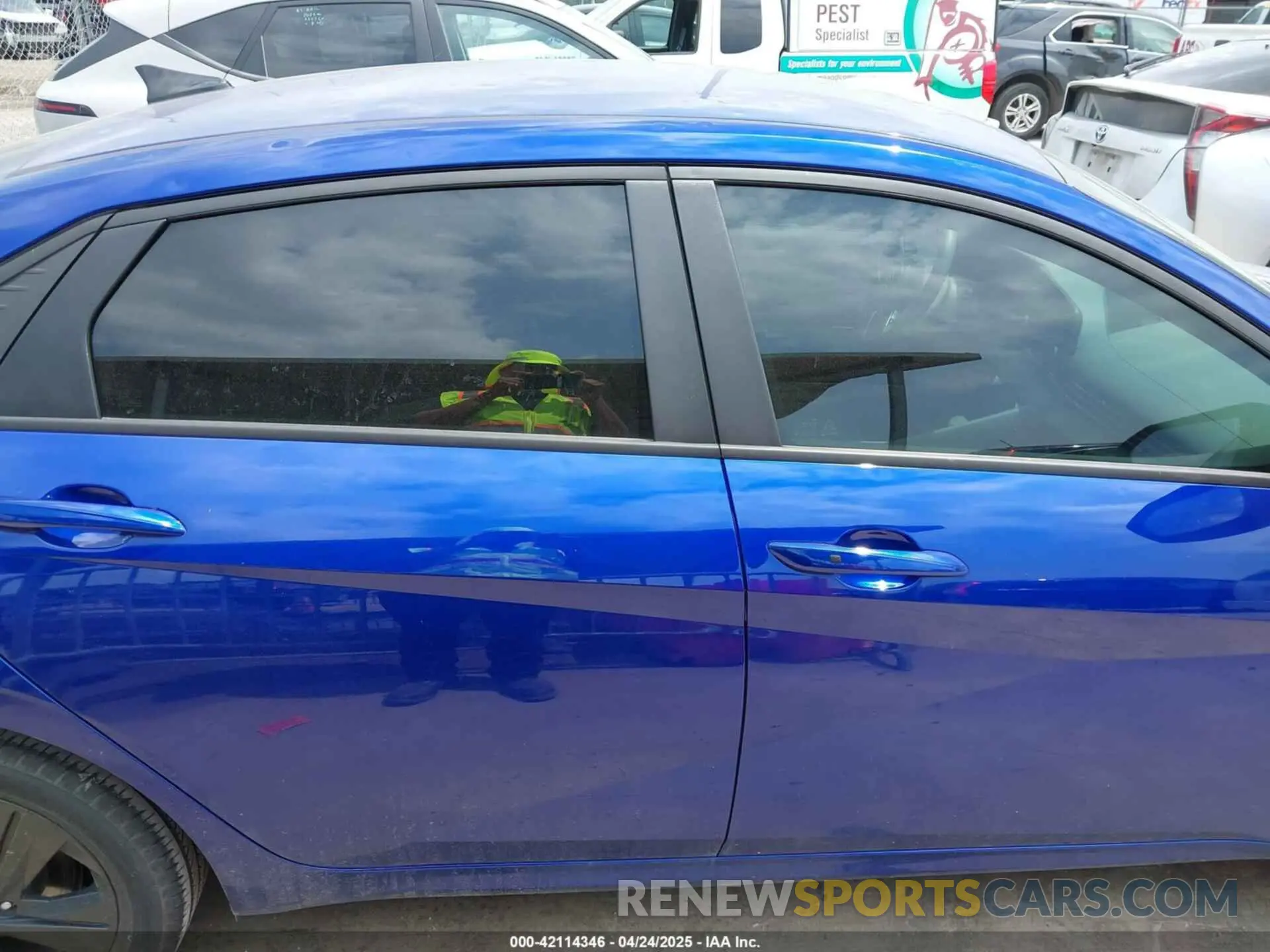 13 fotografías del automóvil dañado KMHLM4AJ8PU033326 HYUNDAI ELANTRA HYBRID 2023