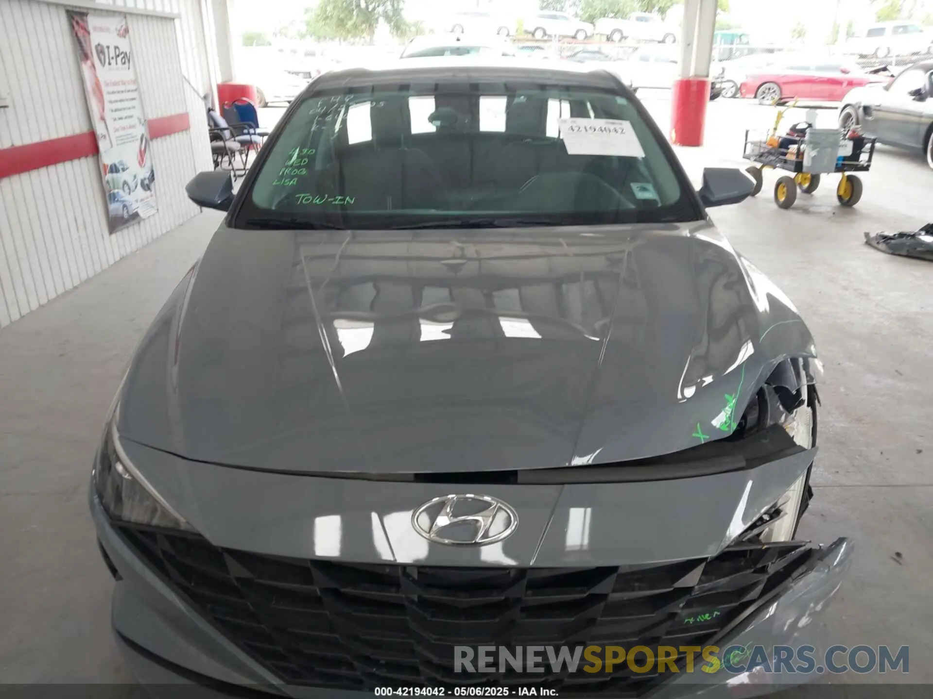 13 fotografías del automóvil dañado KMHLM4AJ9PU044562 HYUNDAI ELANTRA HYBRID 2023