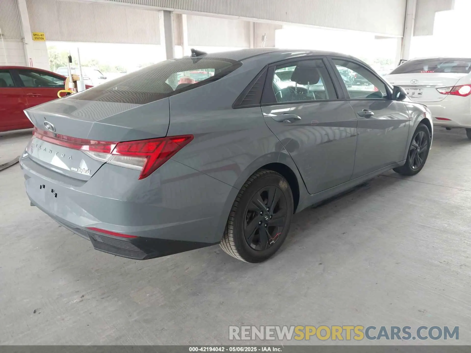 4 fotografías del automóvil dañado KMHLM4AJ9PU044562 HYUNDAI ELANTRA HYBRID 2023