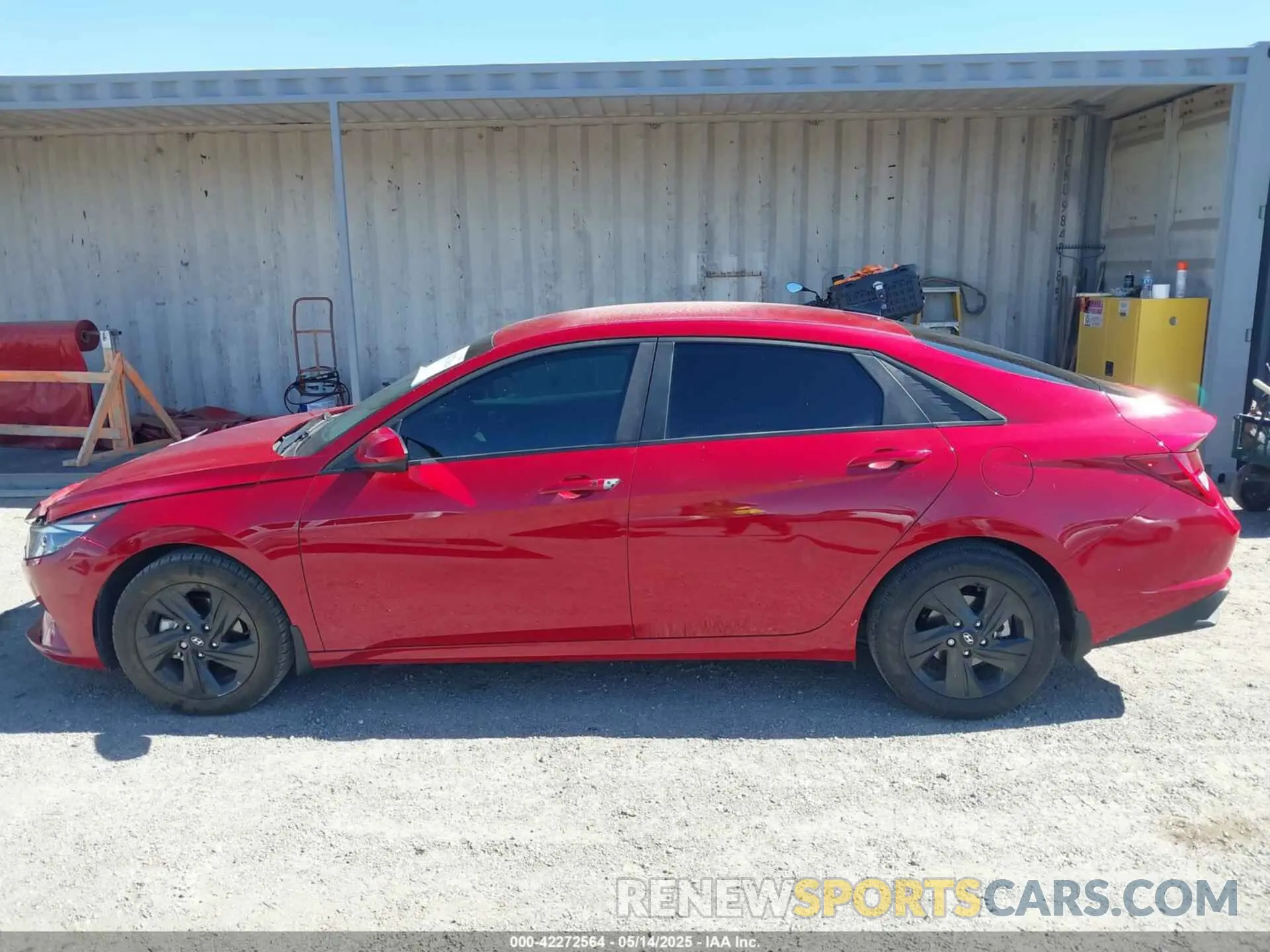 14 fotografías del automóvil dañado KMHLM4AJXPU042660 HYUNDAI ELANTRA HYBRID 2023