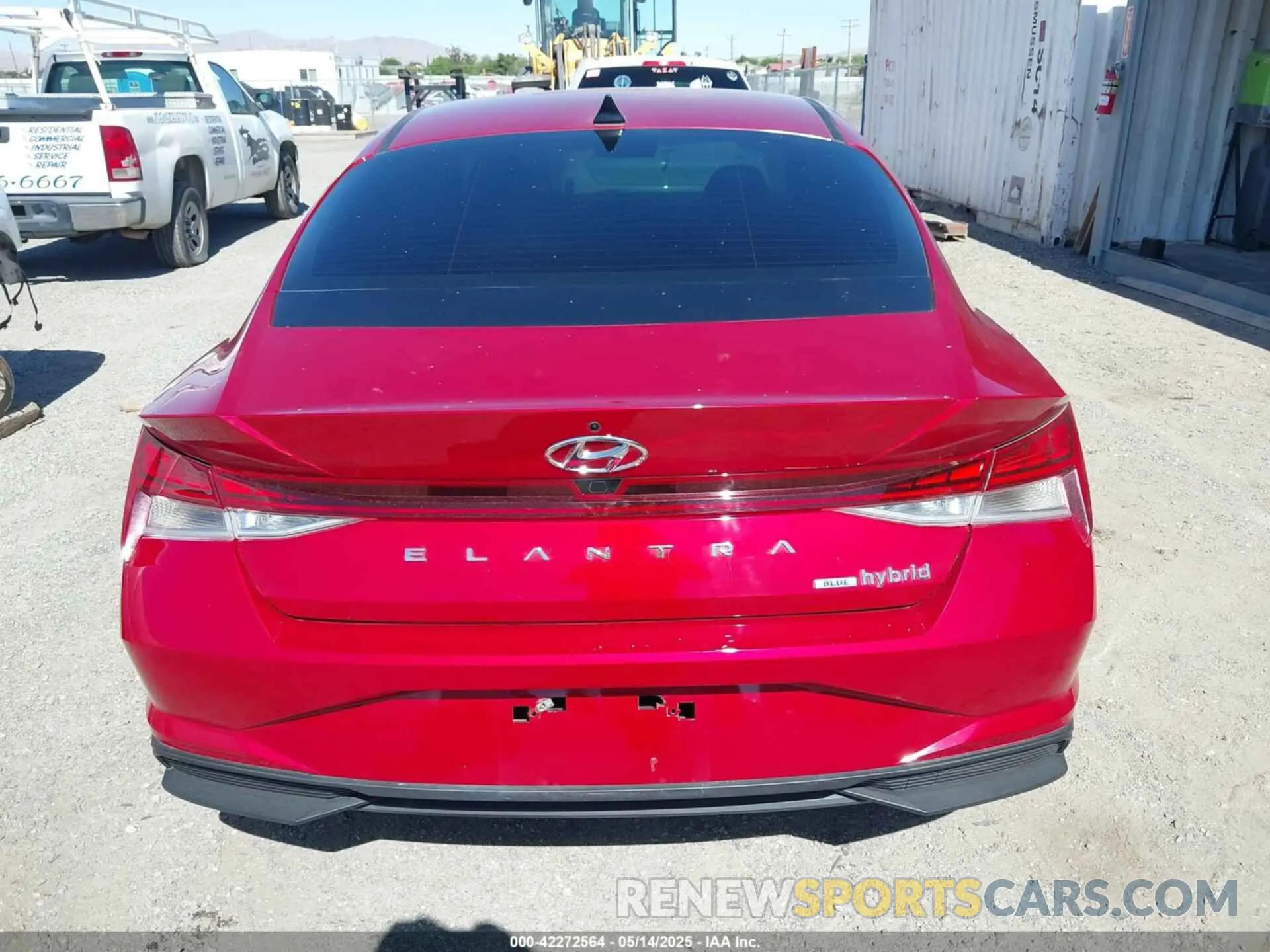 16 fotografías del automóvil dañado KMHLM4AJXPU042660 HYUNDAI ELANTRA HYBRID 2023