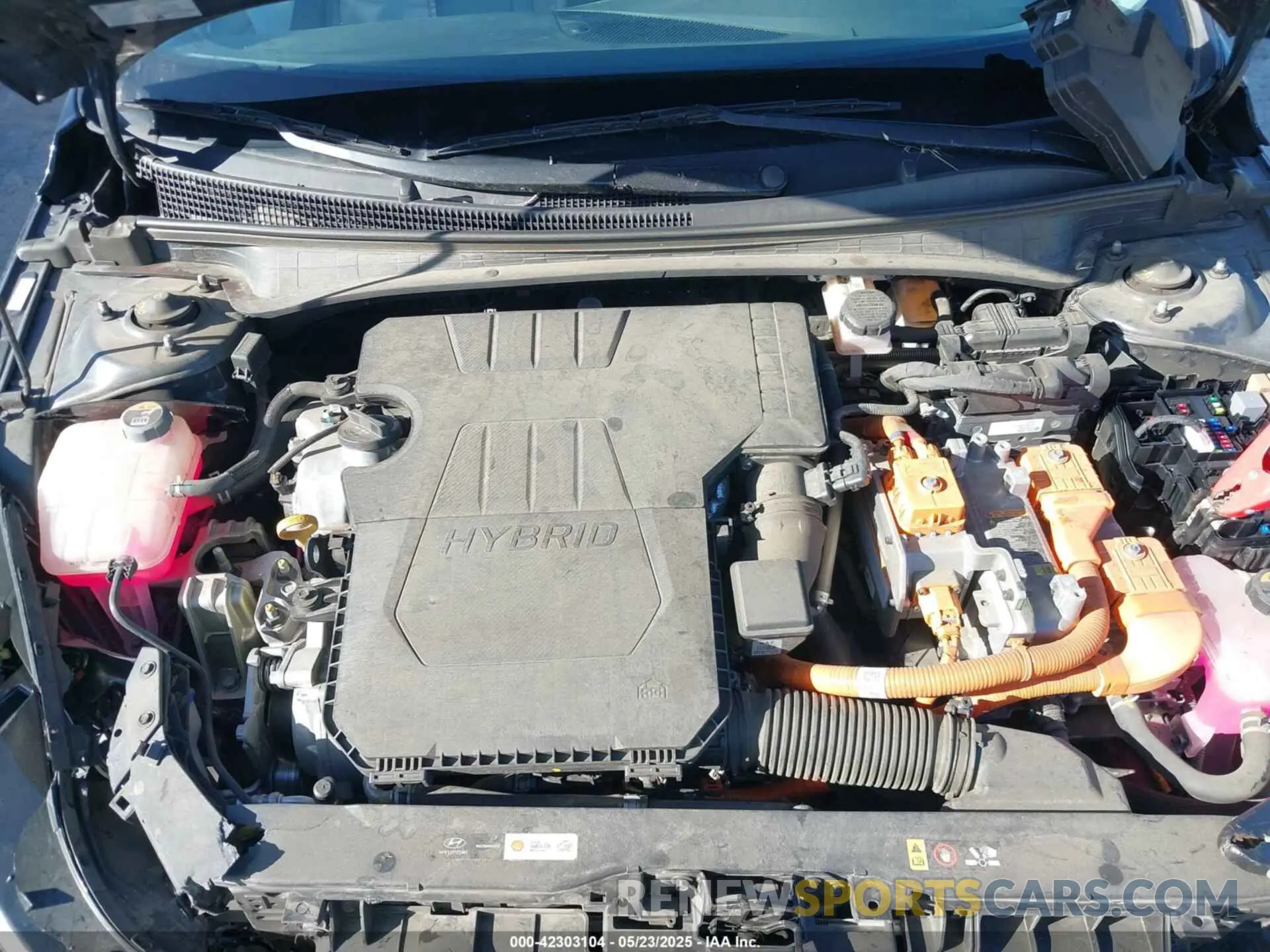 10 fotografías del automóvil dañado KMHLN4AJ0PU064826 HYUNDAI ELANTRA HYBRID 2023