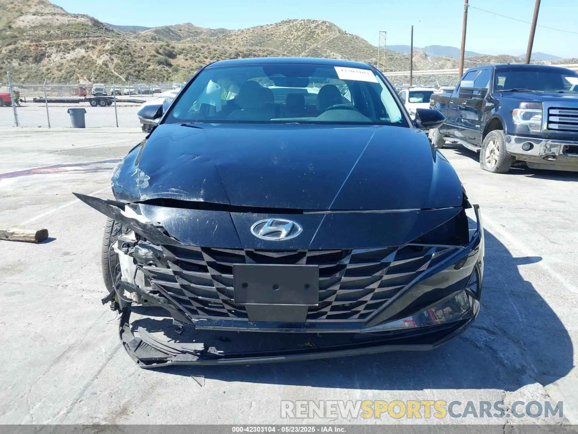 13 fotografías del automóvil dañado KMHLN4AJ0PU064826 HYUNDAI ELANTRA HYBRID 2023