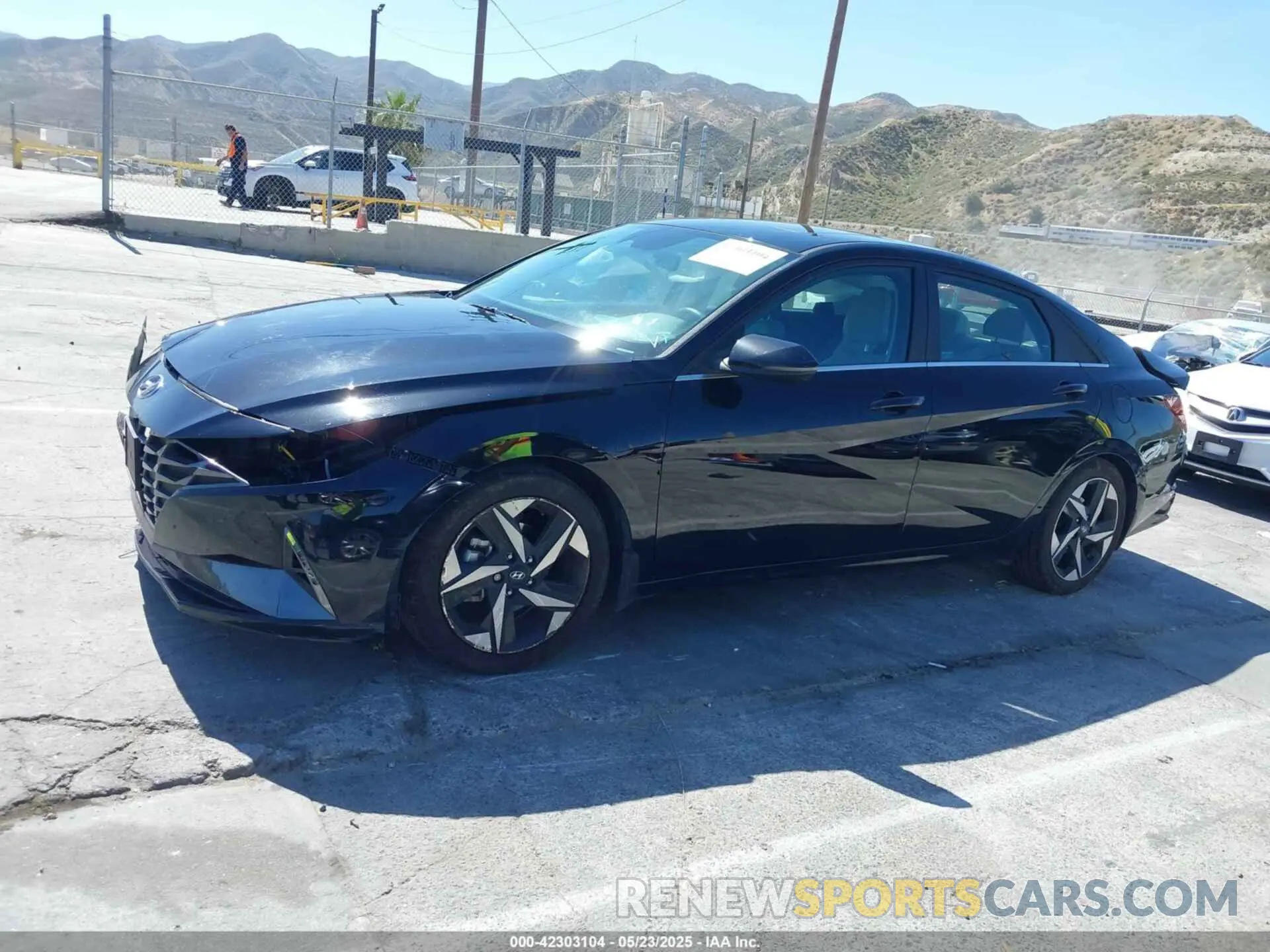 15 fotografías del automóvil dañado KMHLN4AJ0PU064826 HYUNDAI ELANTRA HYBRID 2023