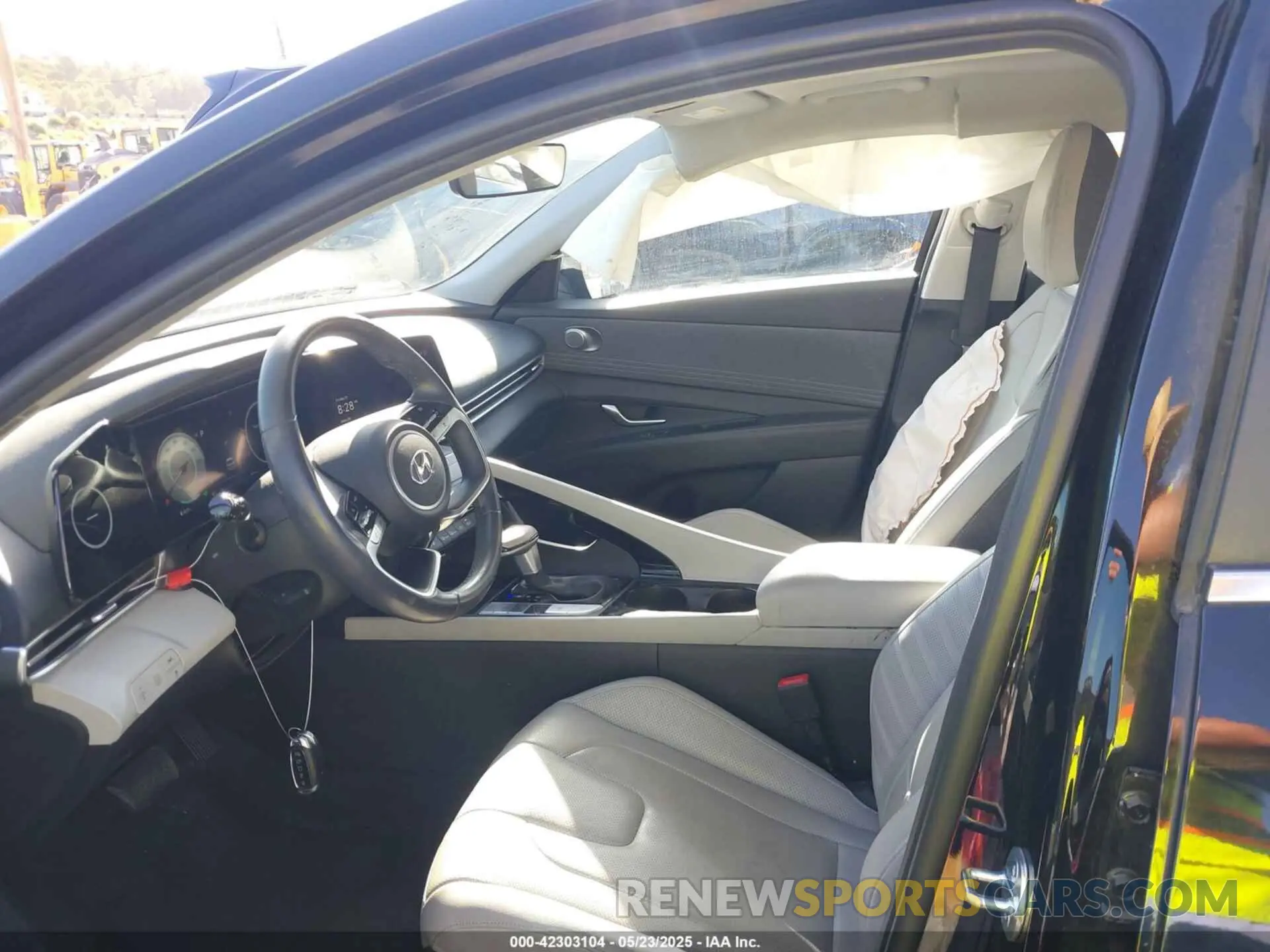 5 fotografías del automóvil dañado KMHLN4AJ0PU064826 HYUNDAI ELANTRA HYBRID 2023