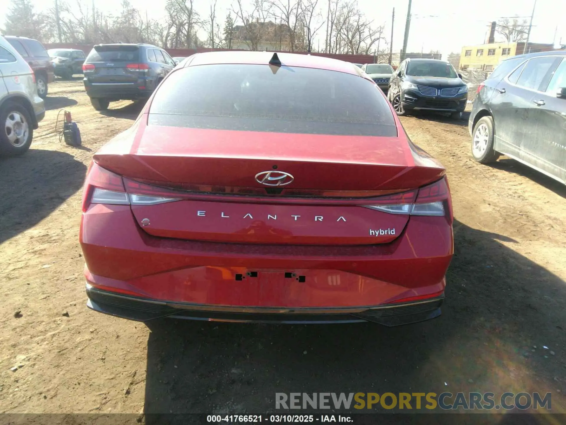 16 fotografías del automóvil dañado KMHLN4AJ1PU057528 HYUNDAI ELANTRA HYBRID 2023