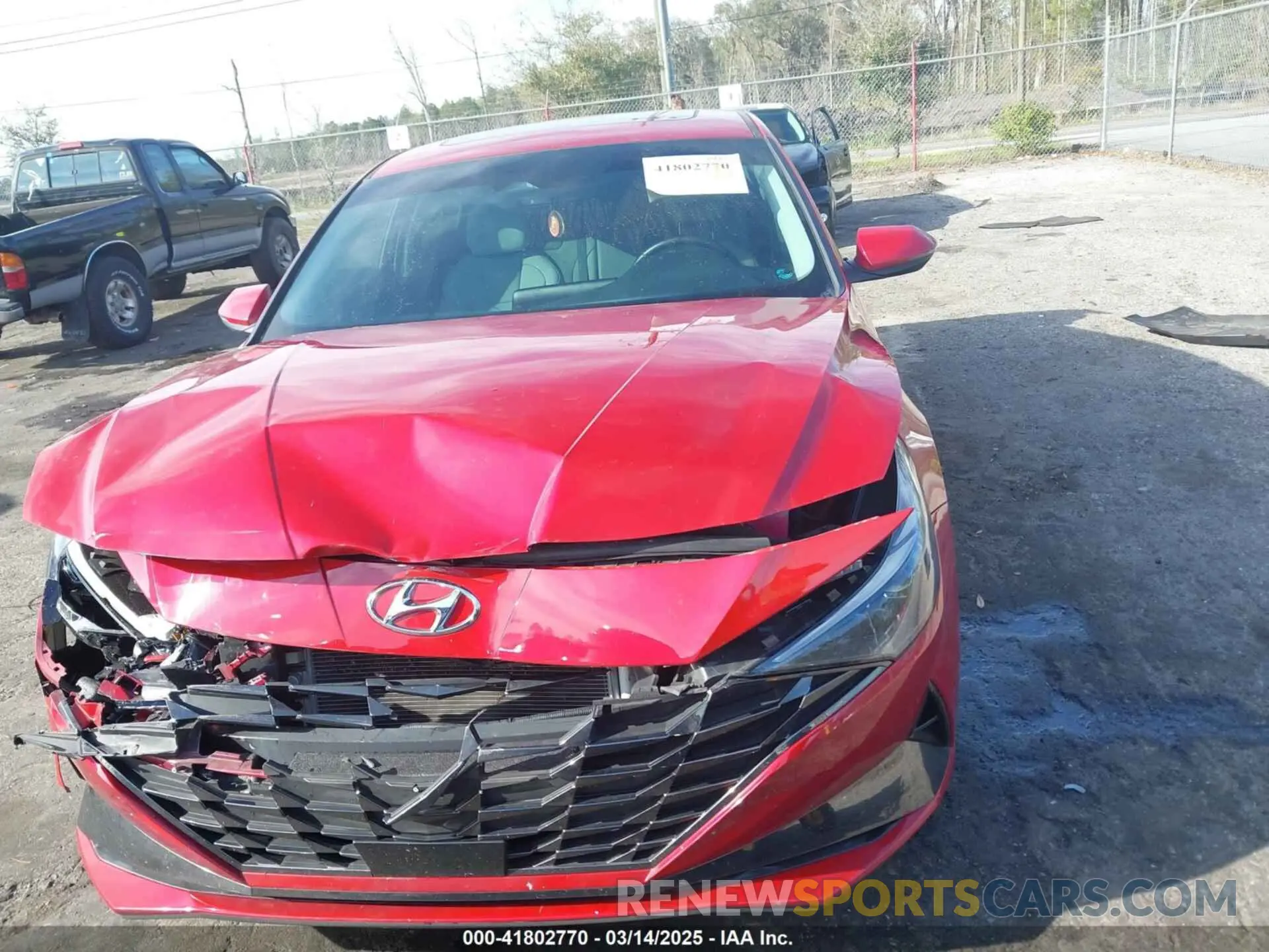 12 fotografías del automóvil dañado KMHLN4AJ3PU050791 HYUNDAI ELANTRA HYBRID 2023