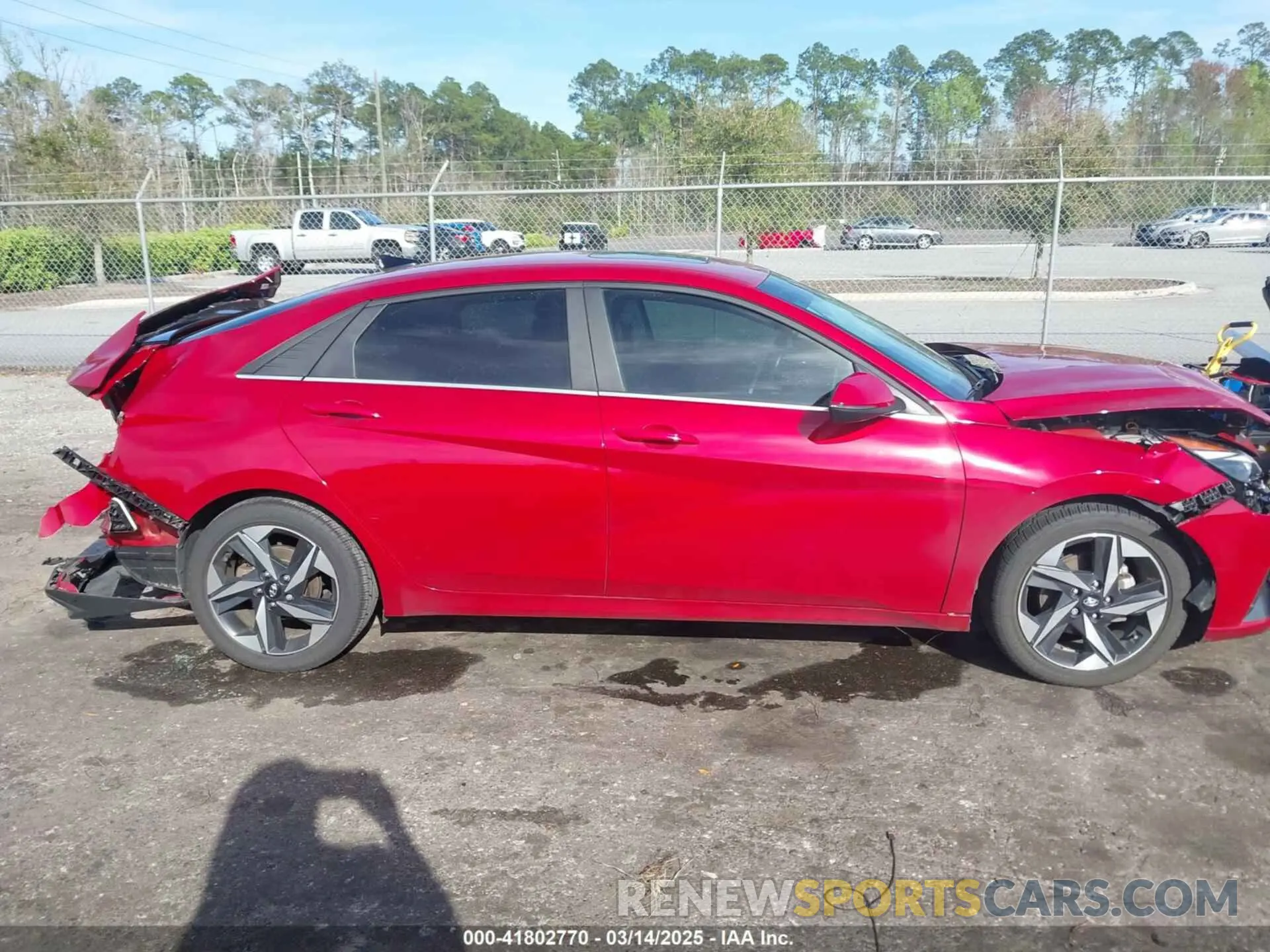 13 fotografías del automóvil dañado KMHLN4AJ3PU050791 HYUNDAI ELANTRA HYBRID 2023