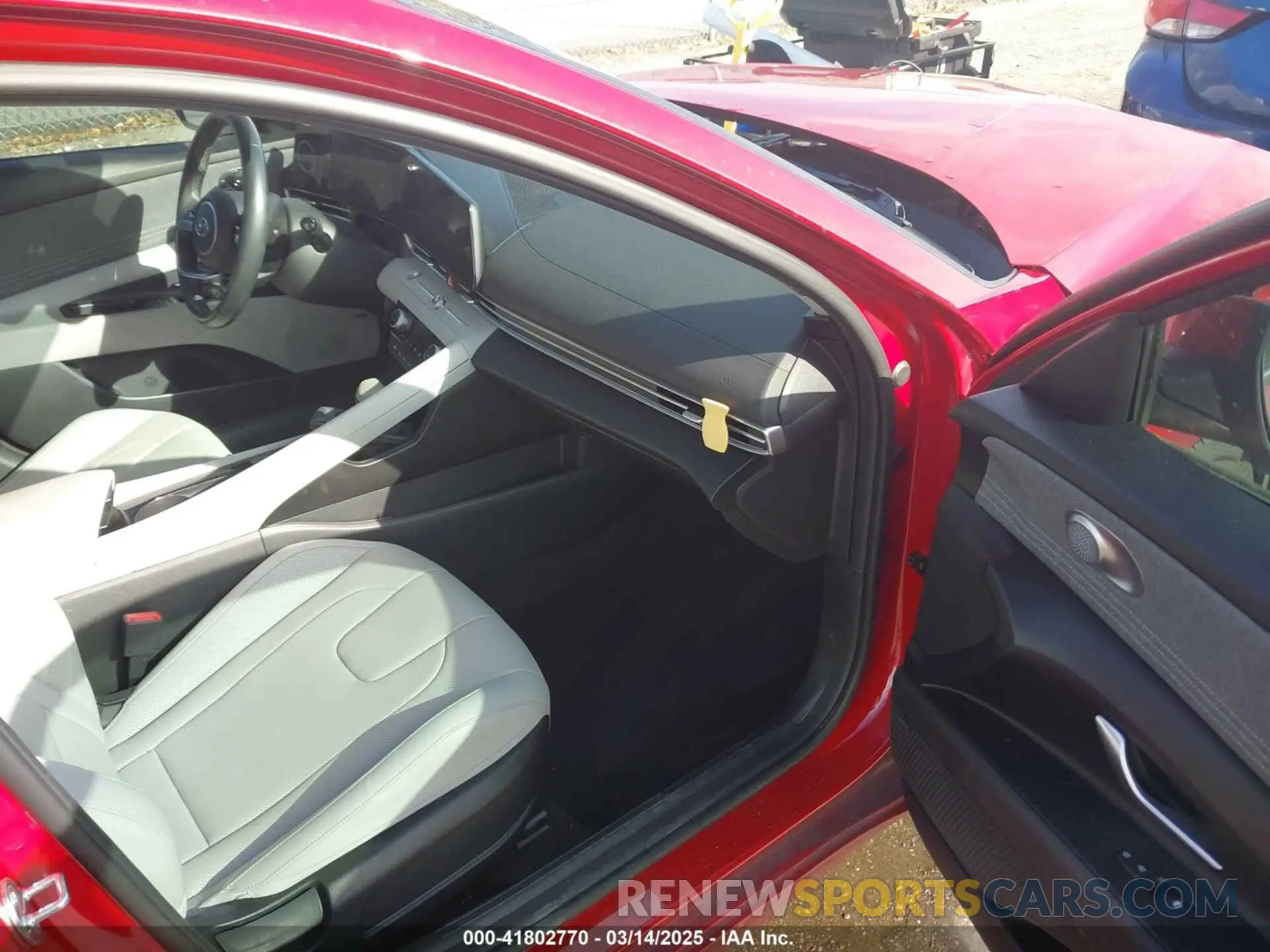5 fotografías del automóvil dañado KMHLN4AJ3PU050791 HYUNDAI ELANTRA HYBRID 2023