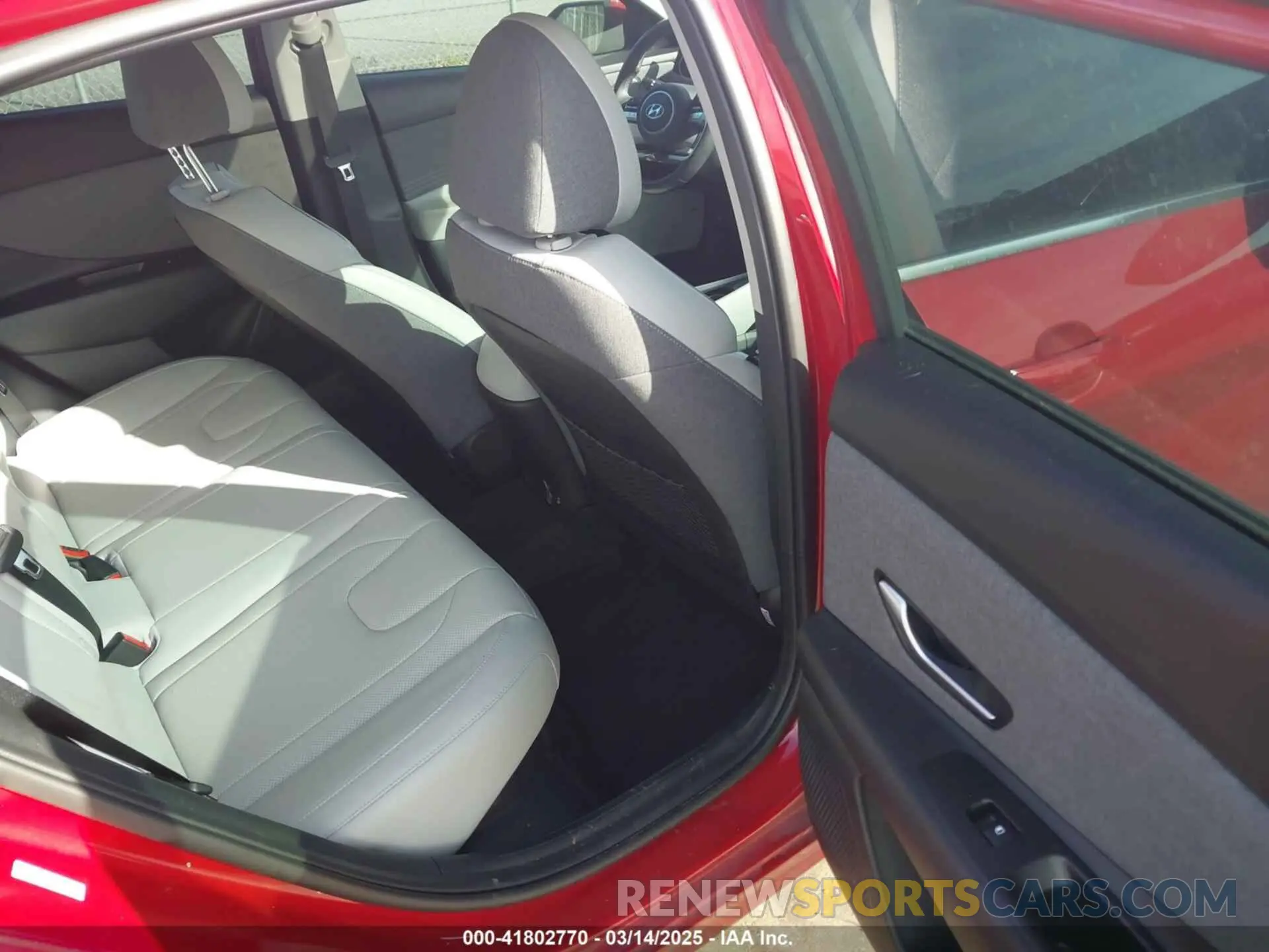8 fotografías del automóvil dañado KMHLN4AJ3PU050791 HYUNDAI ELANTRA HYBRID 2023