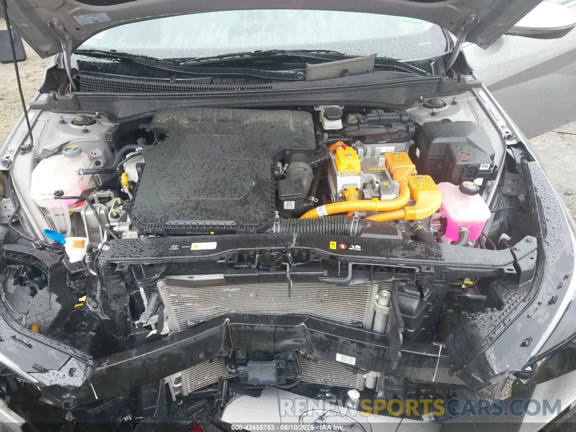 10 fotografías del automóvil dañado KMHLN4AJ3PU091891 HYUNDAI ELANTRA HYBRID 2023