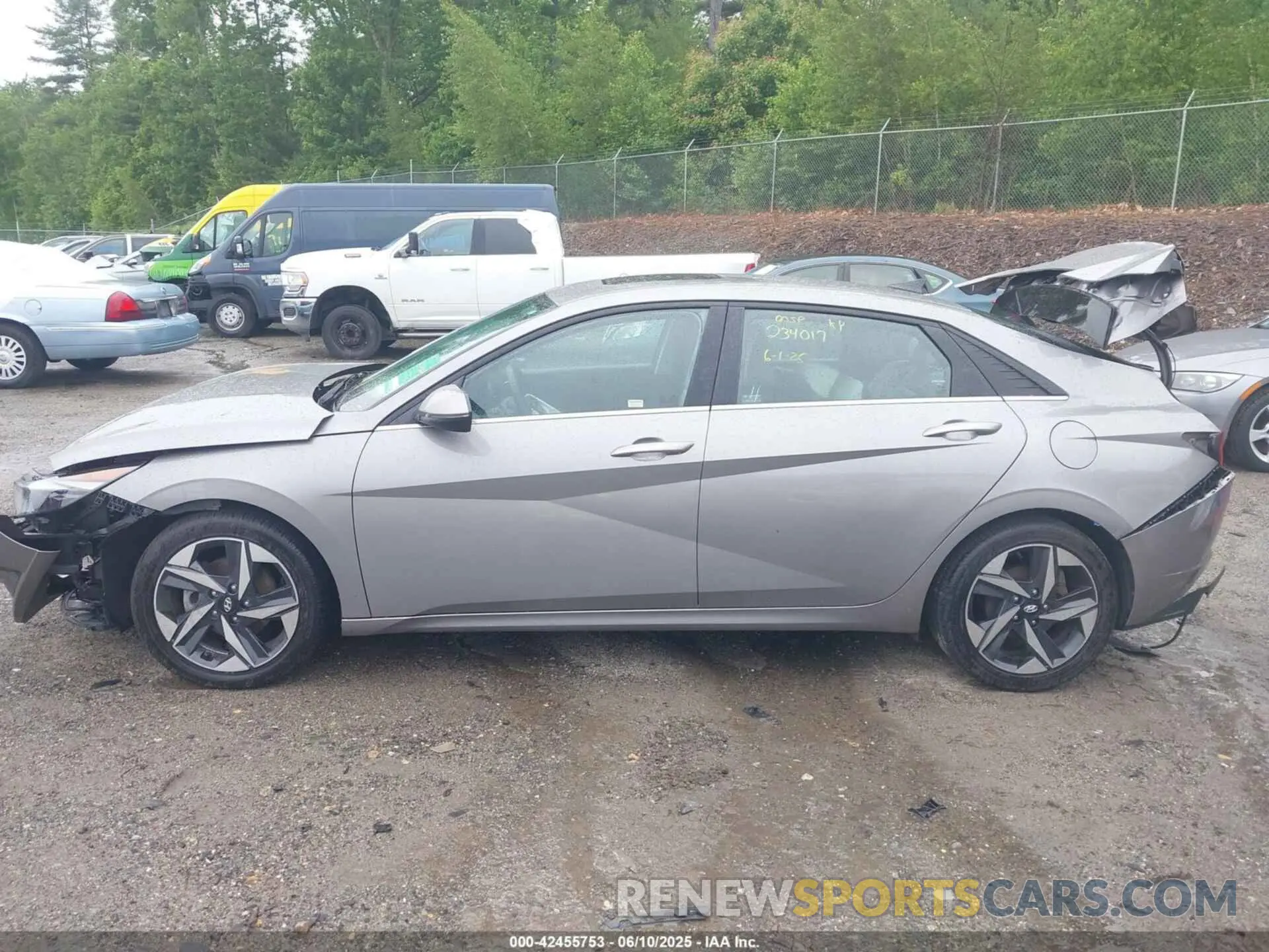 15 fotografías del automóvil dañado KMHLN4AJ3PU091891 HYUNDAI ELANTRA HYBRID 2023