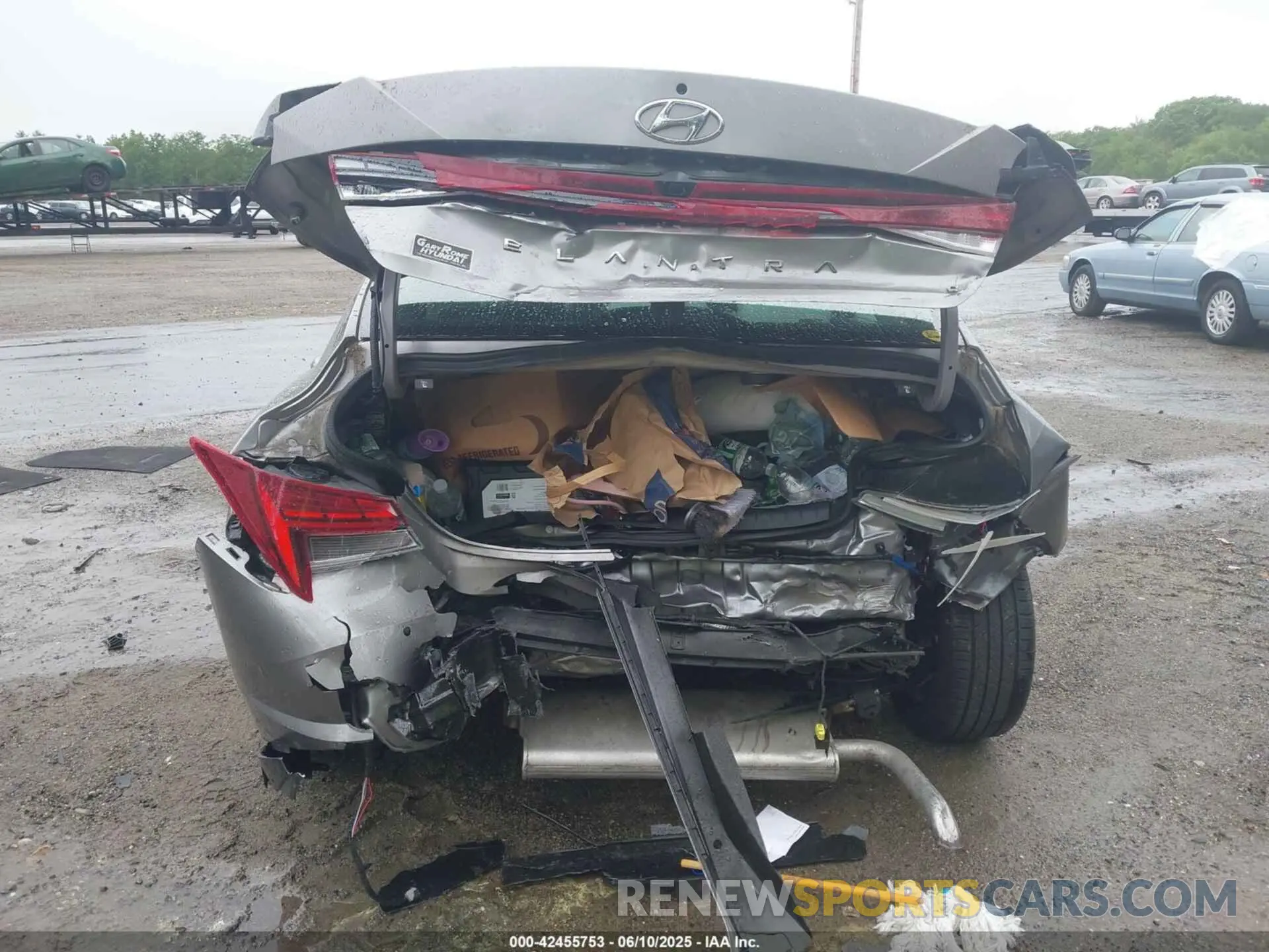 17 fotografías del automóvil dañado KMHLN4AJ3PU091891 HYUNDAI ELANTRA HYBRID 2023