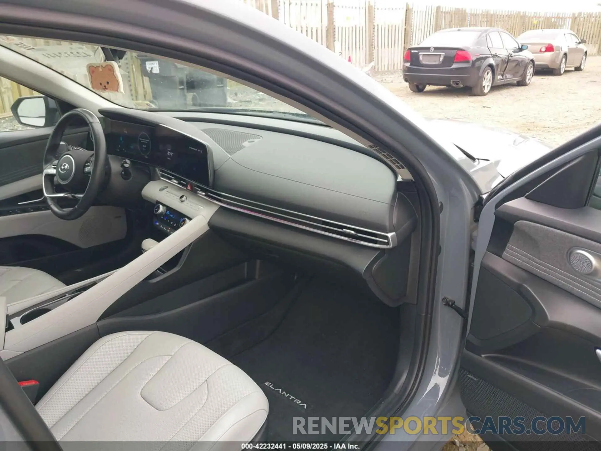 5 fotografías del automóvil dañado KMHLN4AJ4PU038763 HYUNDAI ELANTRA HYBRID 2023